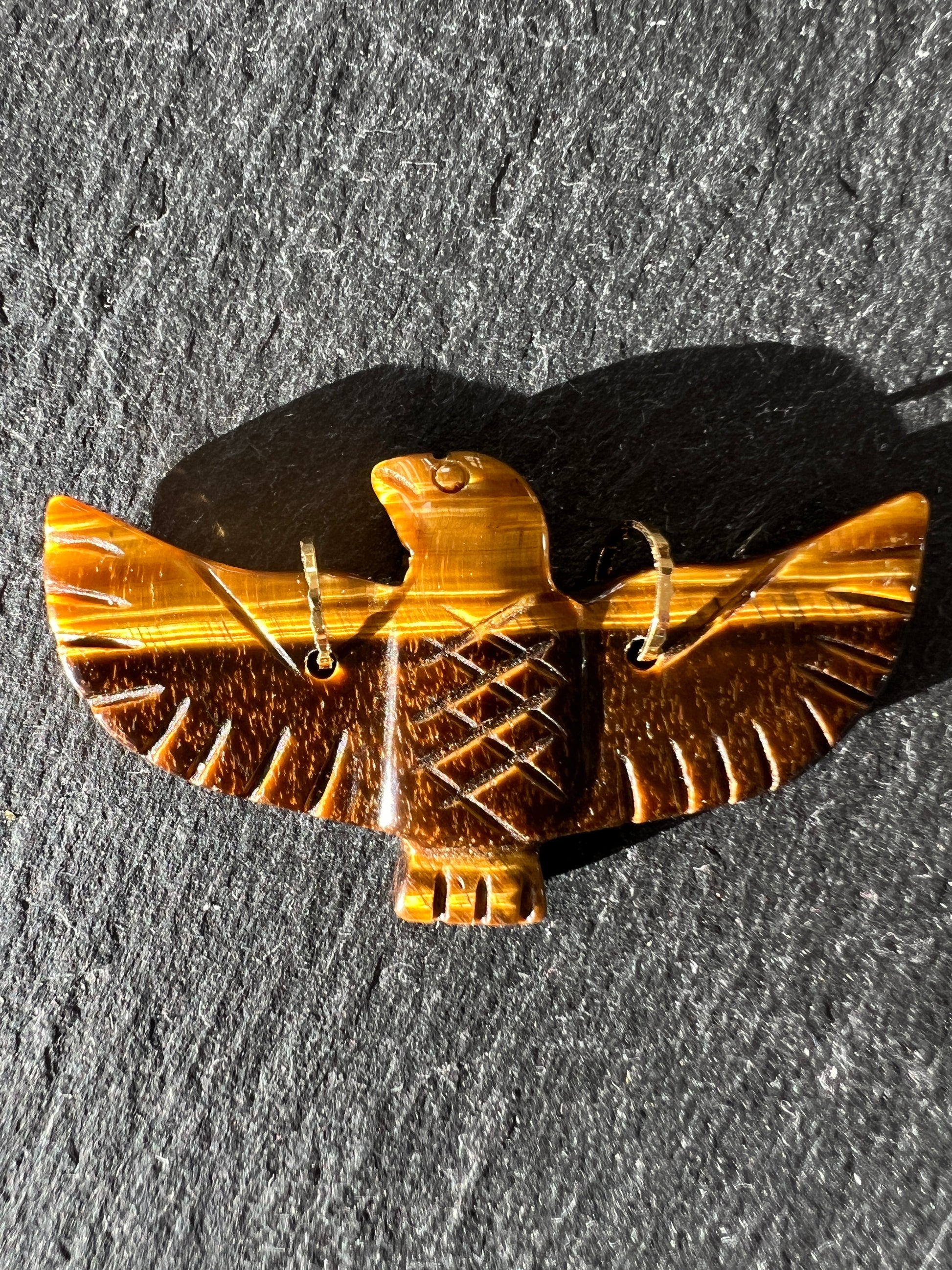 Pendentif Aigle en Pierre