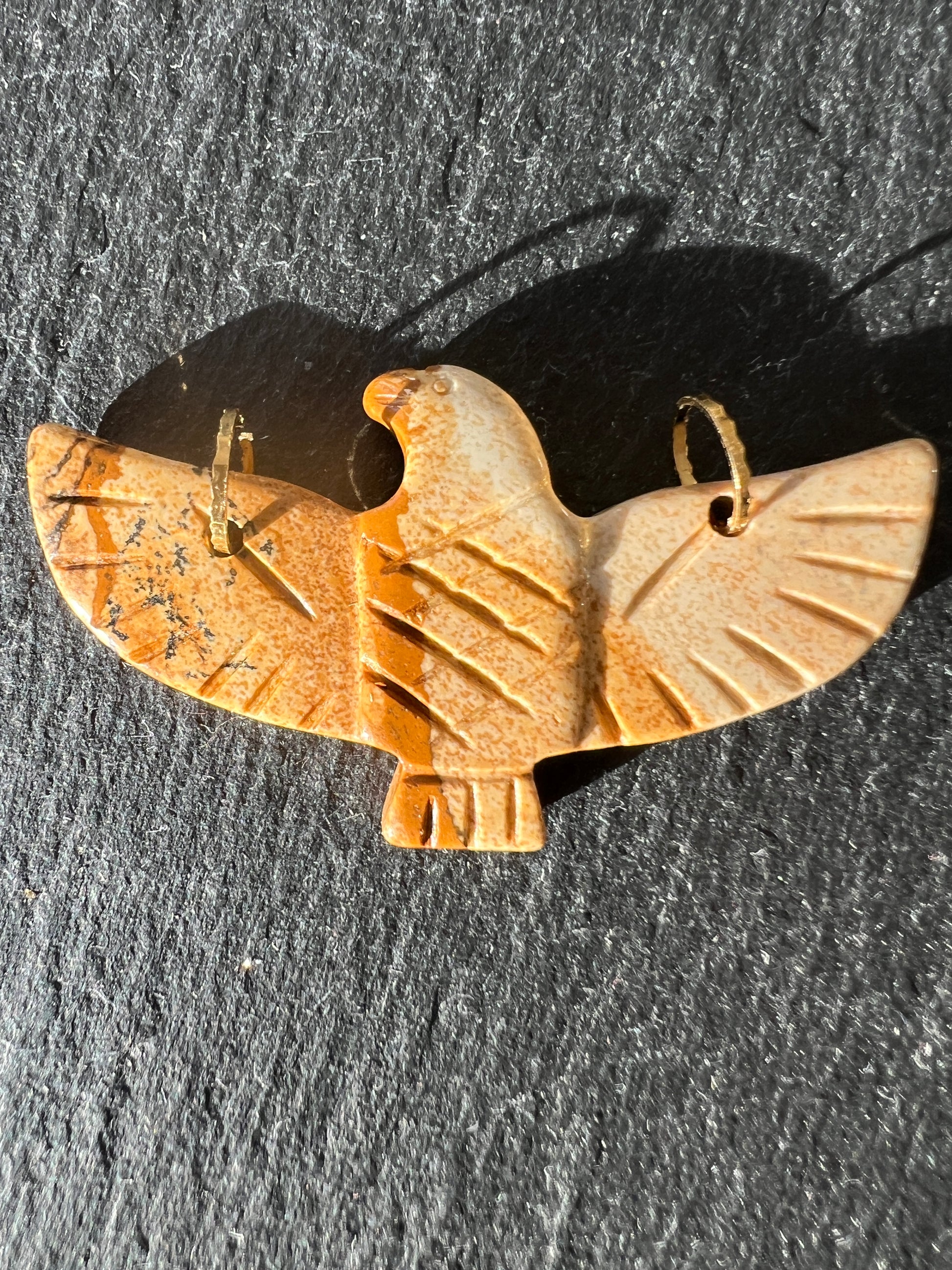 Pendentif Aigle en Pierre