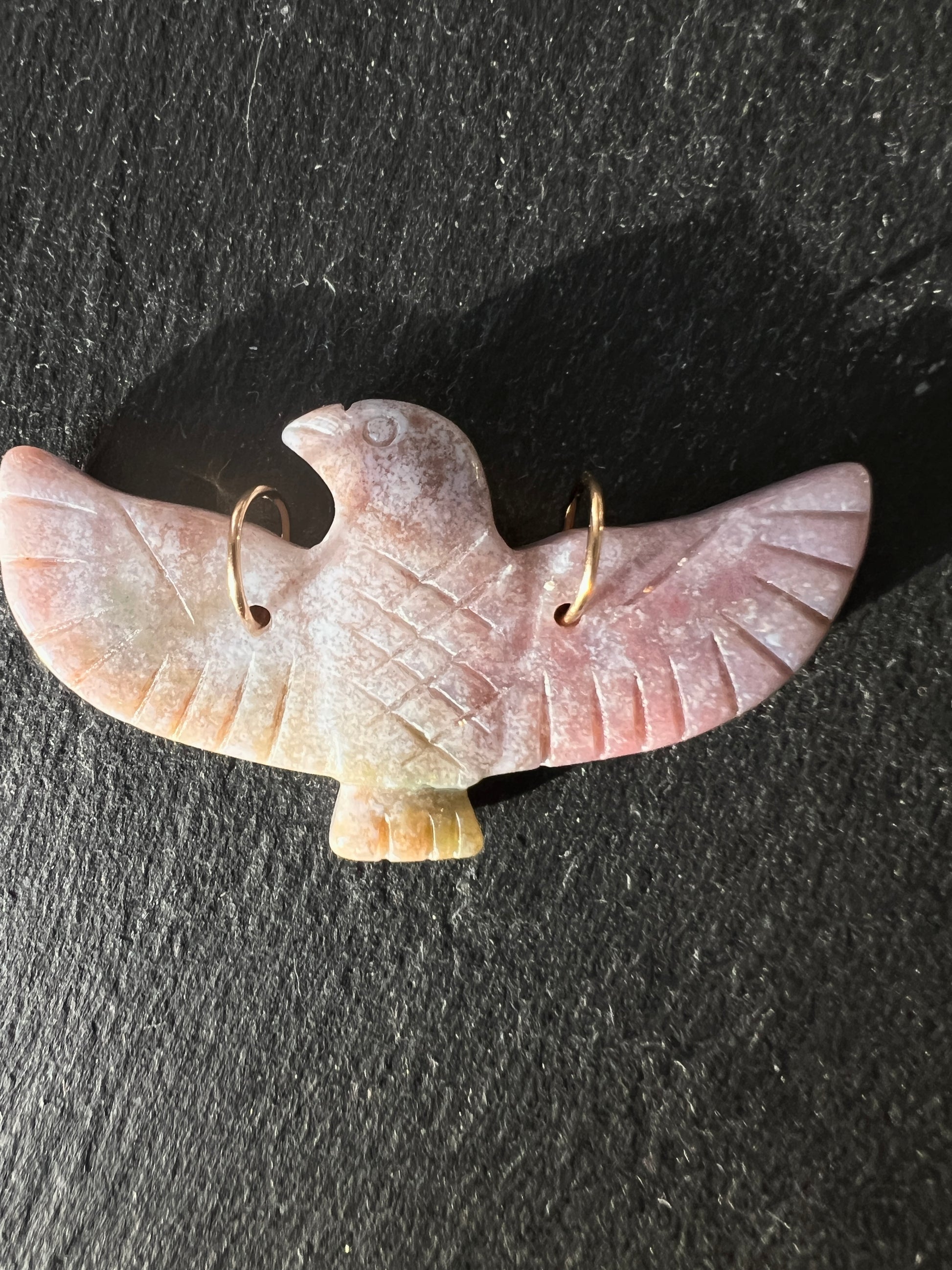 Pendentif Aigle en Pierre