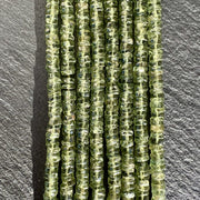 Heishi Apatite Verte 5mm