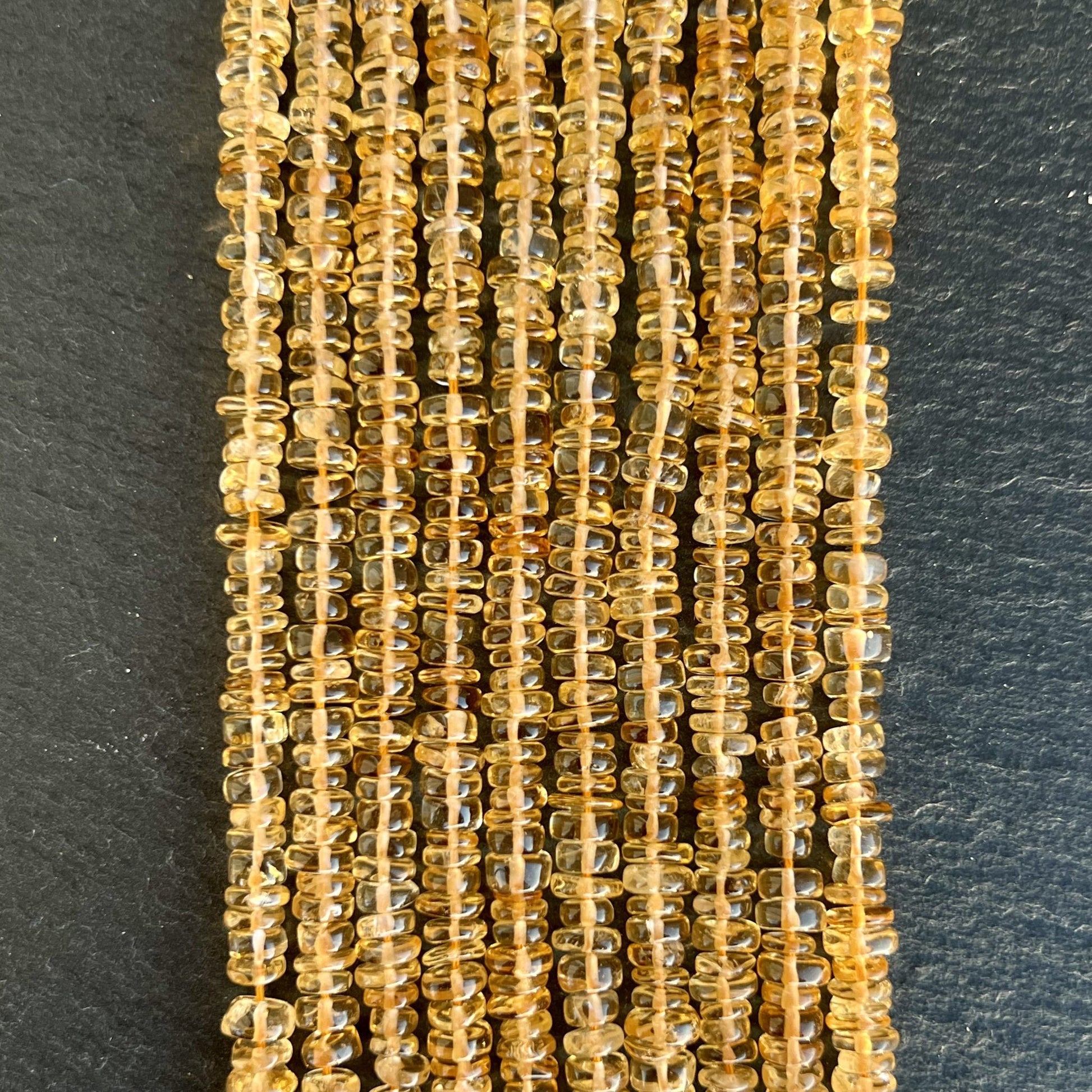 Heishi Citrine 5.5-6mm