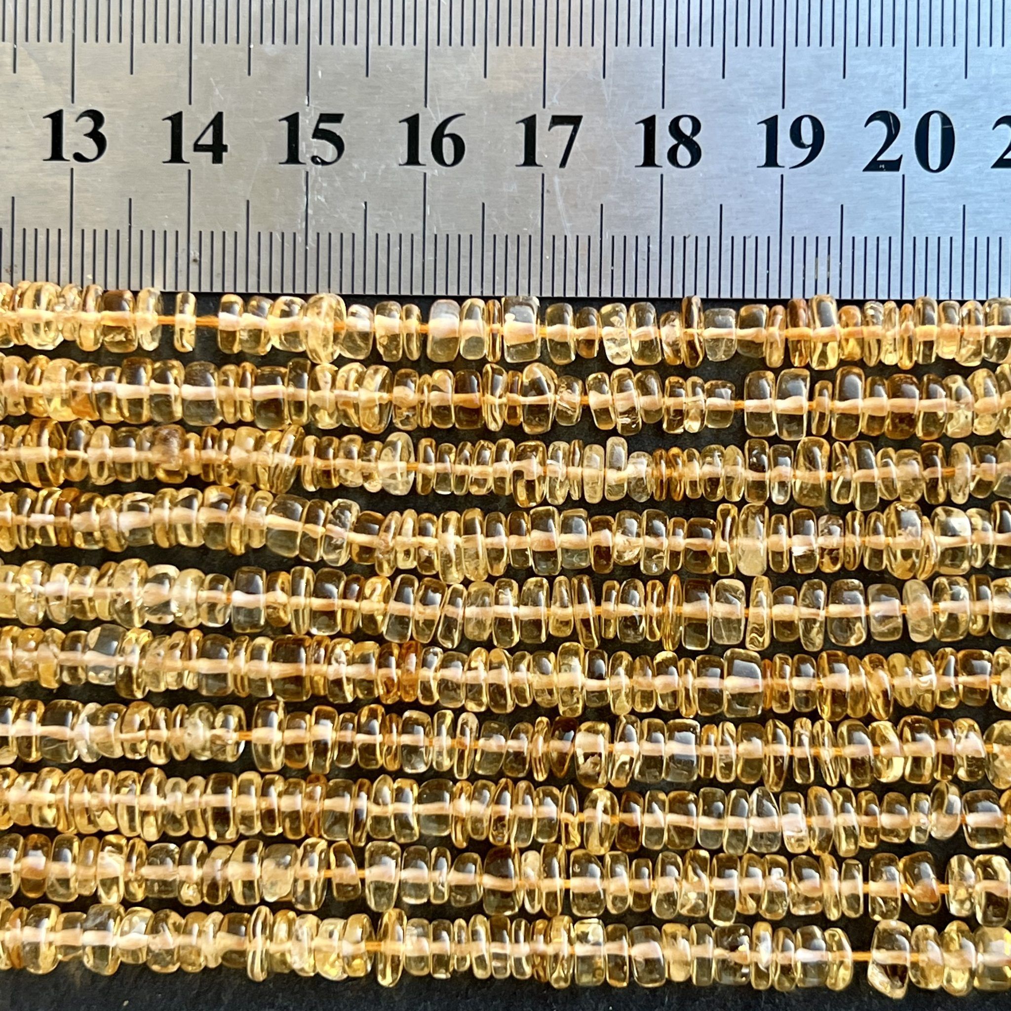 Heishi Citrine 5.5-6mm