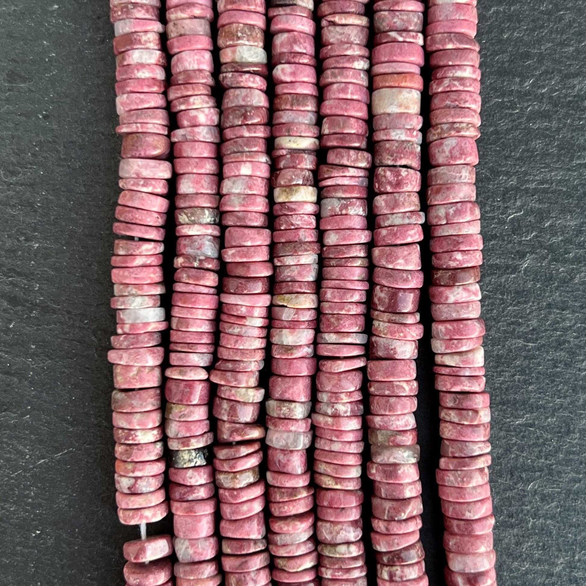 Heishi Thulite 6-7mm