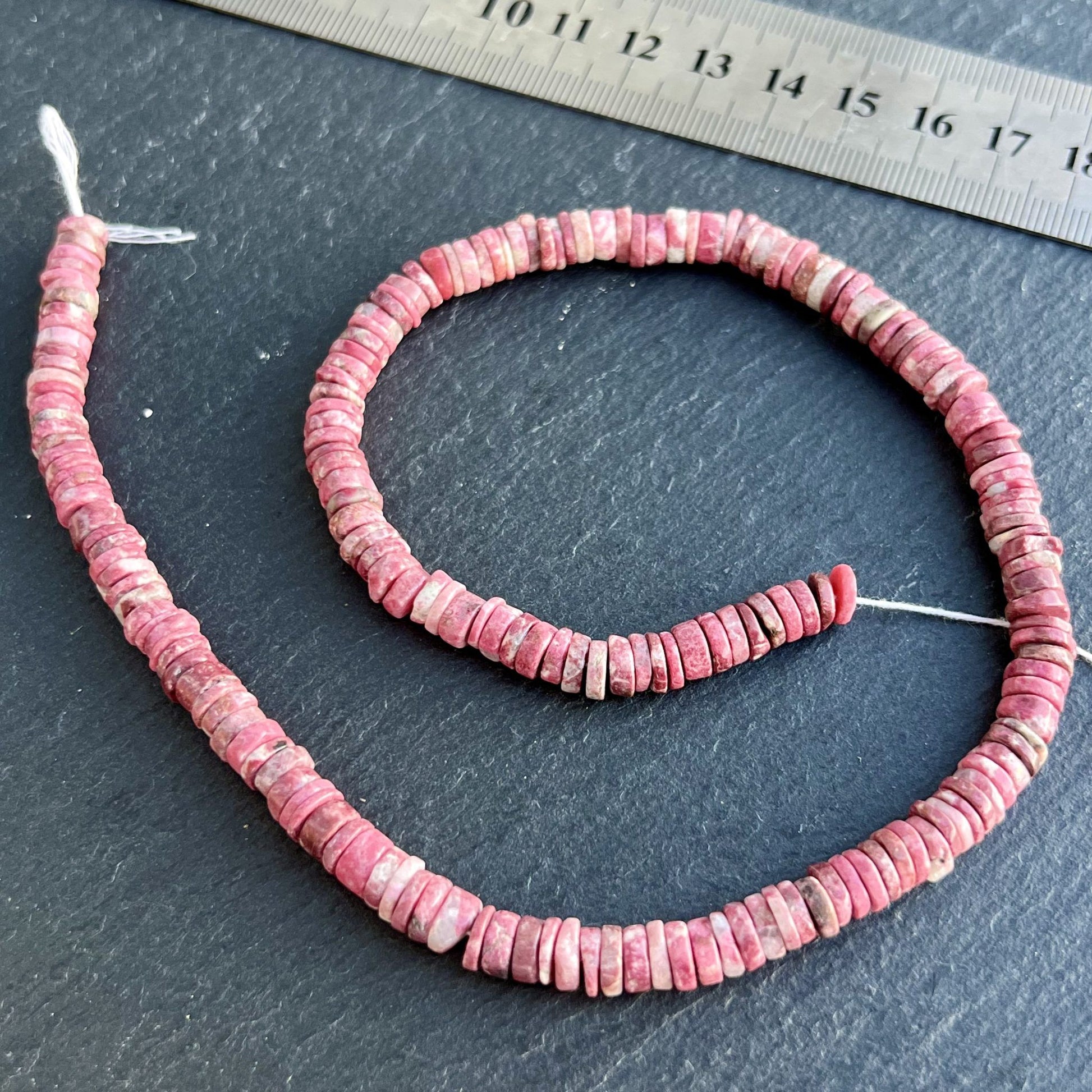Heishi Thulite 6-7mm