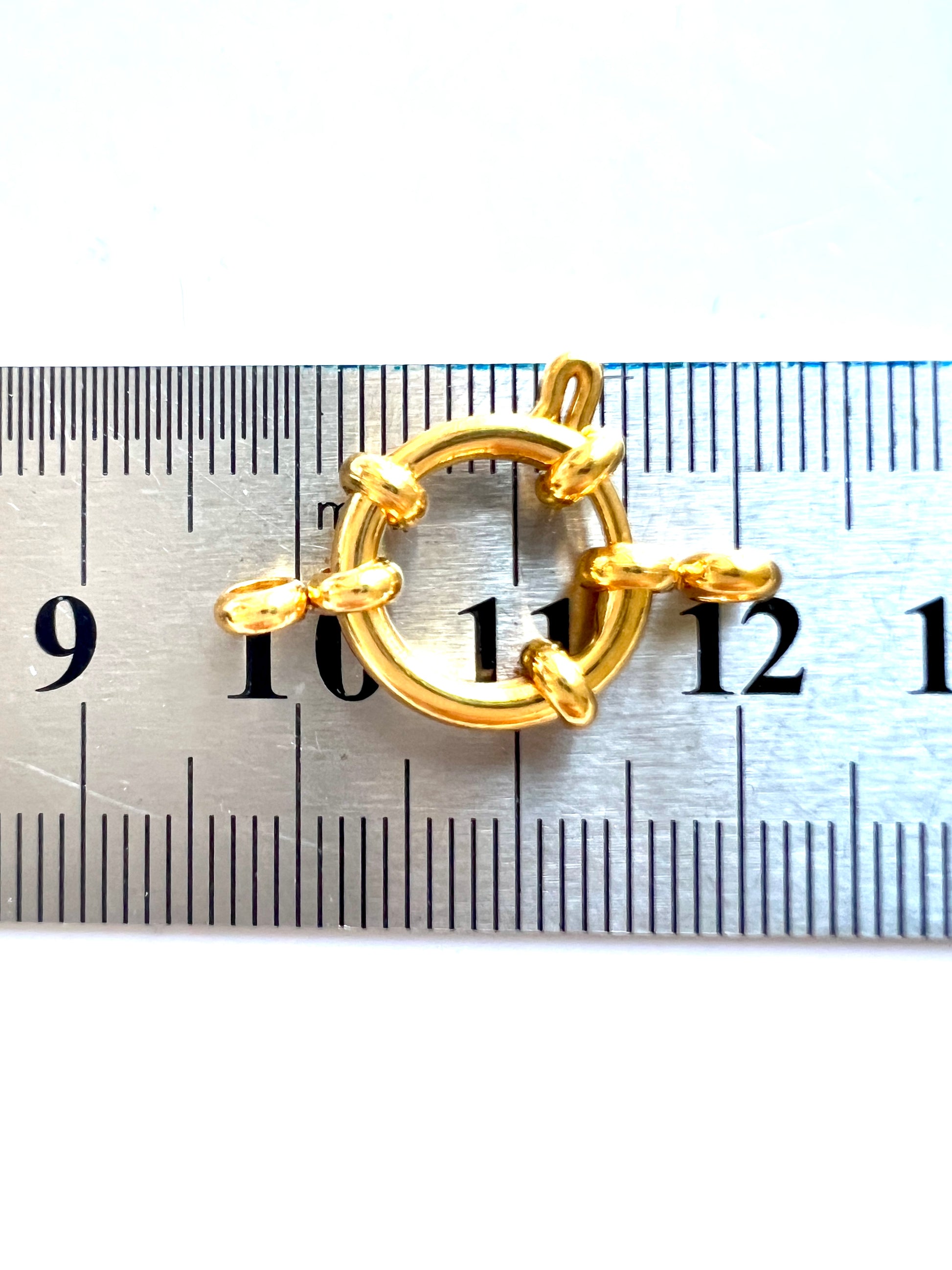 Fermoir Bouée 14mm Acier inoxydable