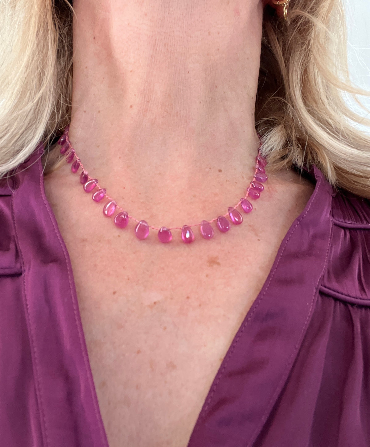 collier gouttes
