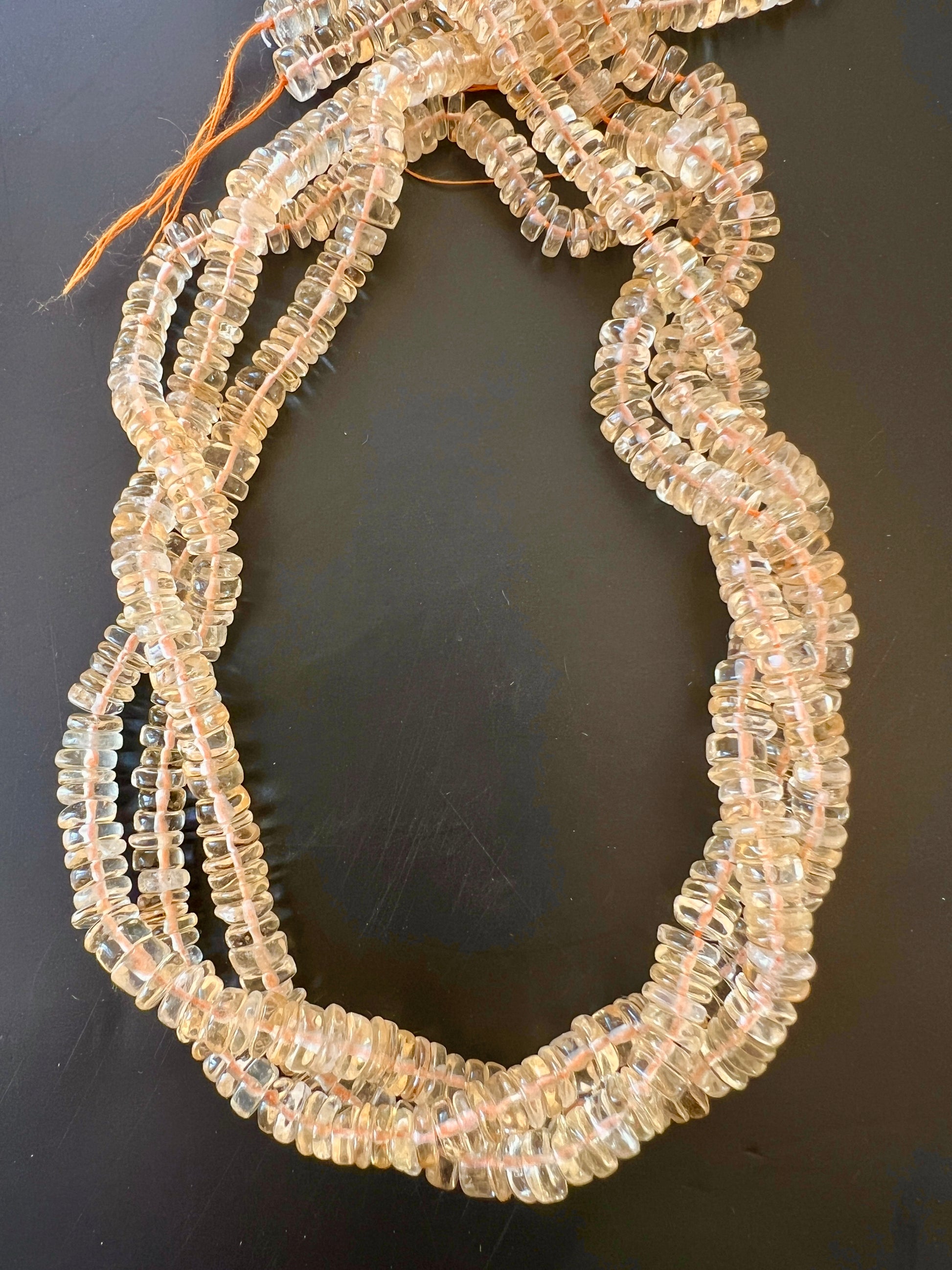 Heishi citrine 6mm(2)