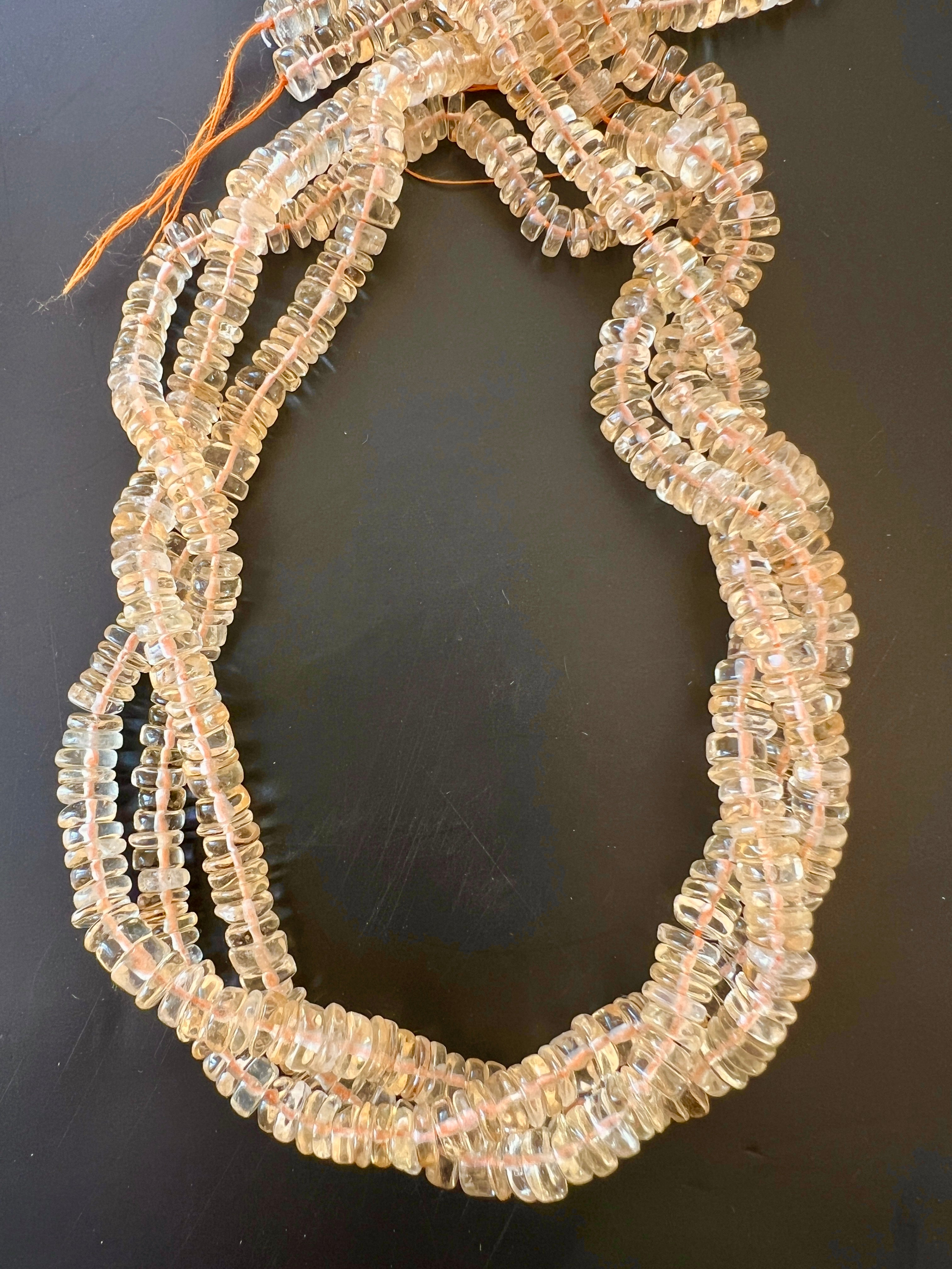 Heishi citrine 6mm(2)