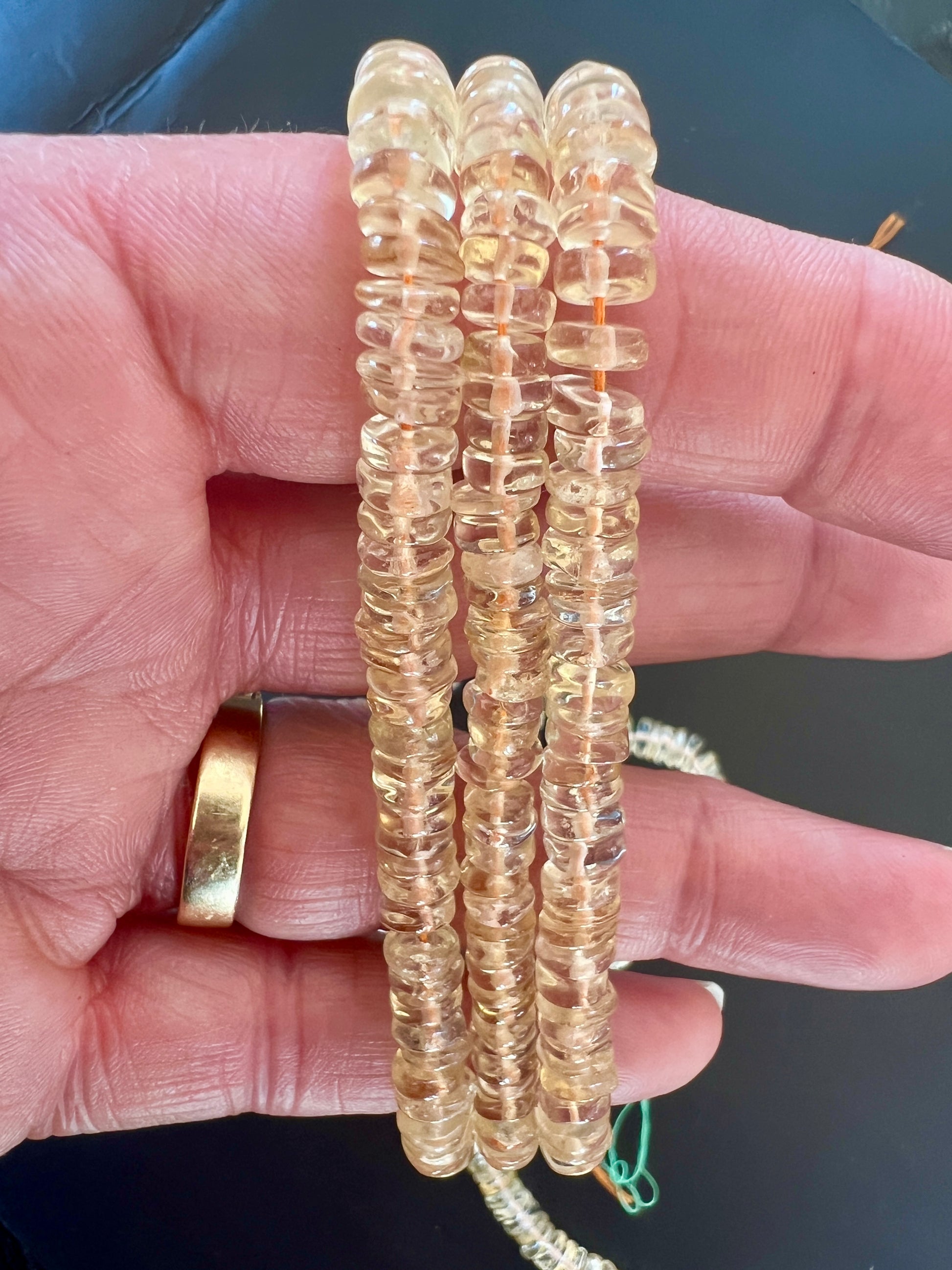 Heishi citrine 6mm(2)