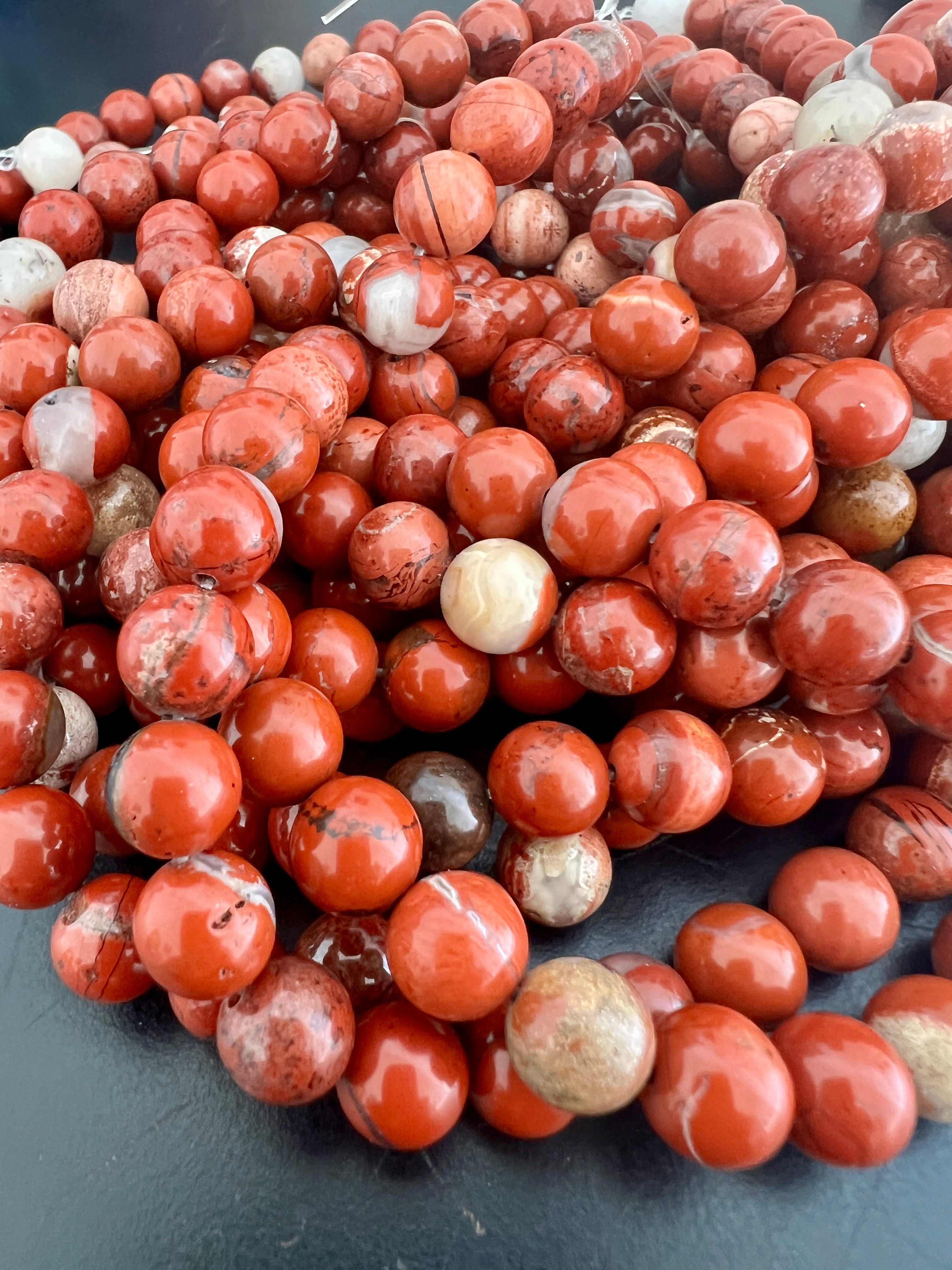 Jaspe Rouge 8mm