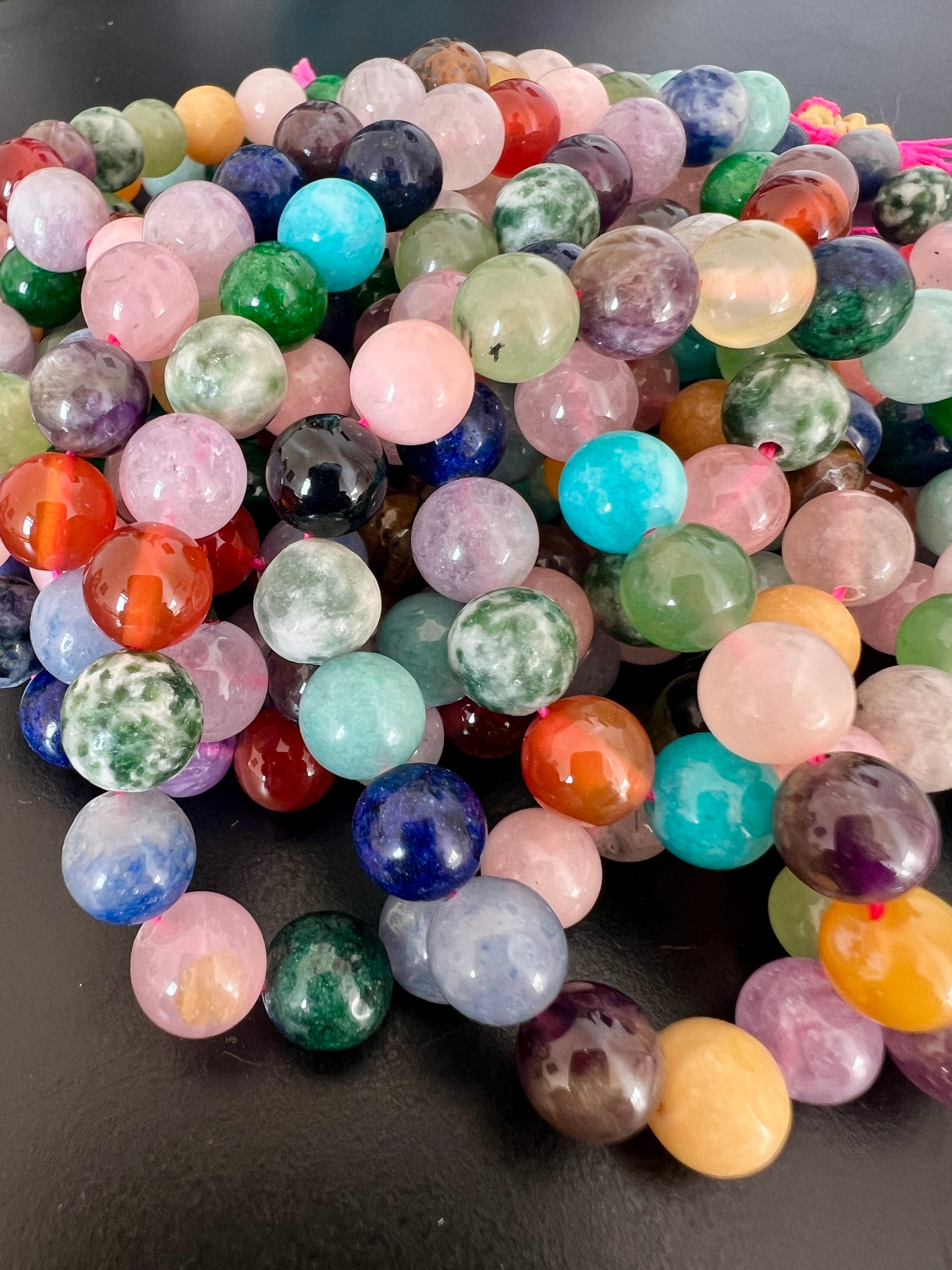 Fil Multi Pierres 8mm