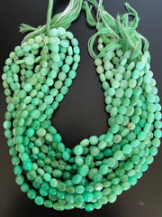 Fil de Chrysoprase Ovales