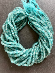 Heishi Apatite Néon 5-6mm