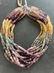 Heishi Fluorite Multicolore 5-6mm