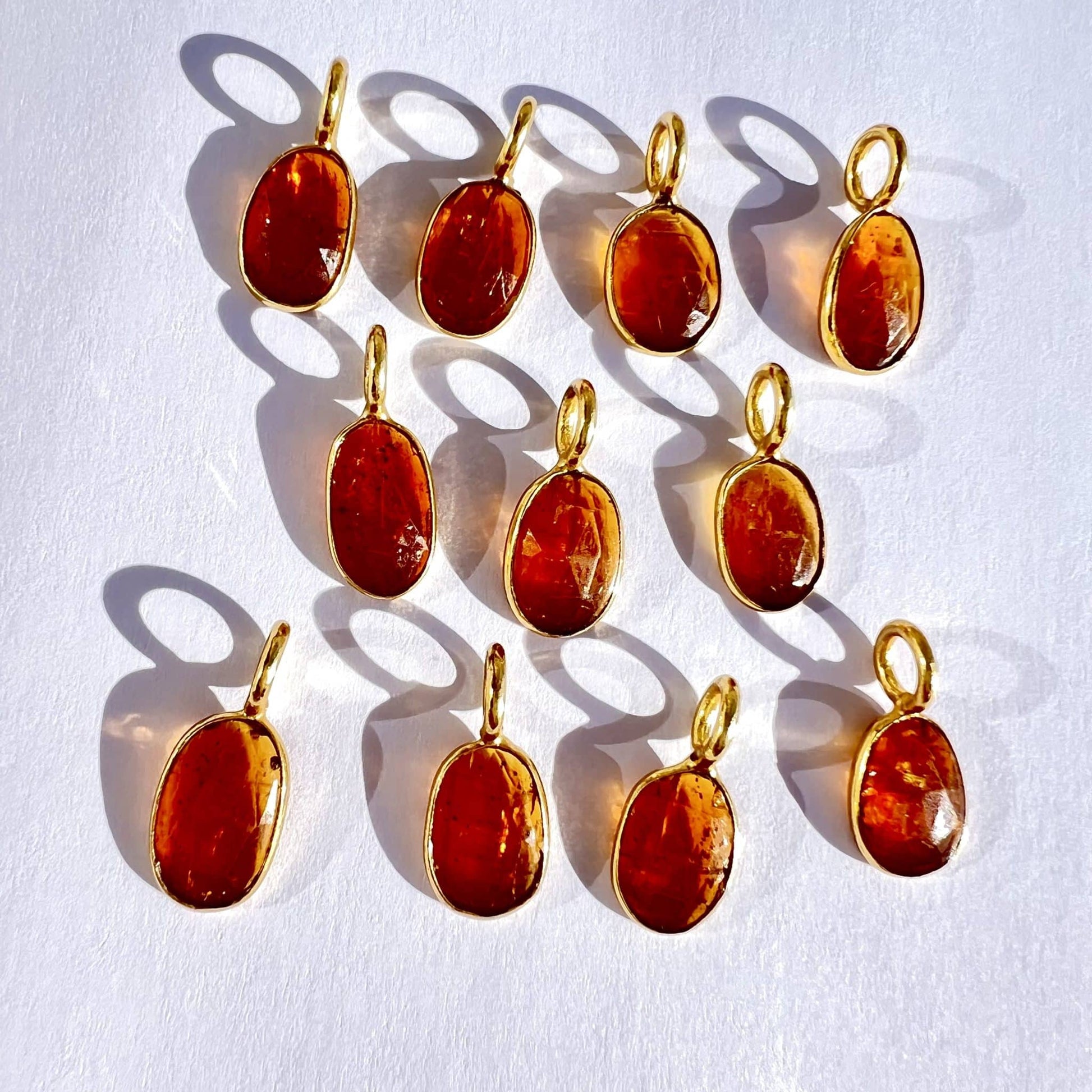 Kyanite Orange Sertie