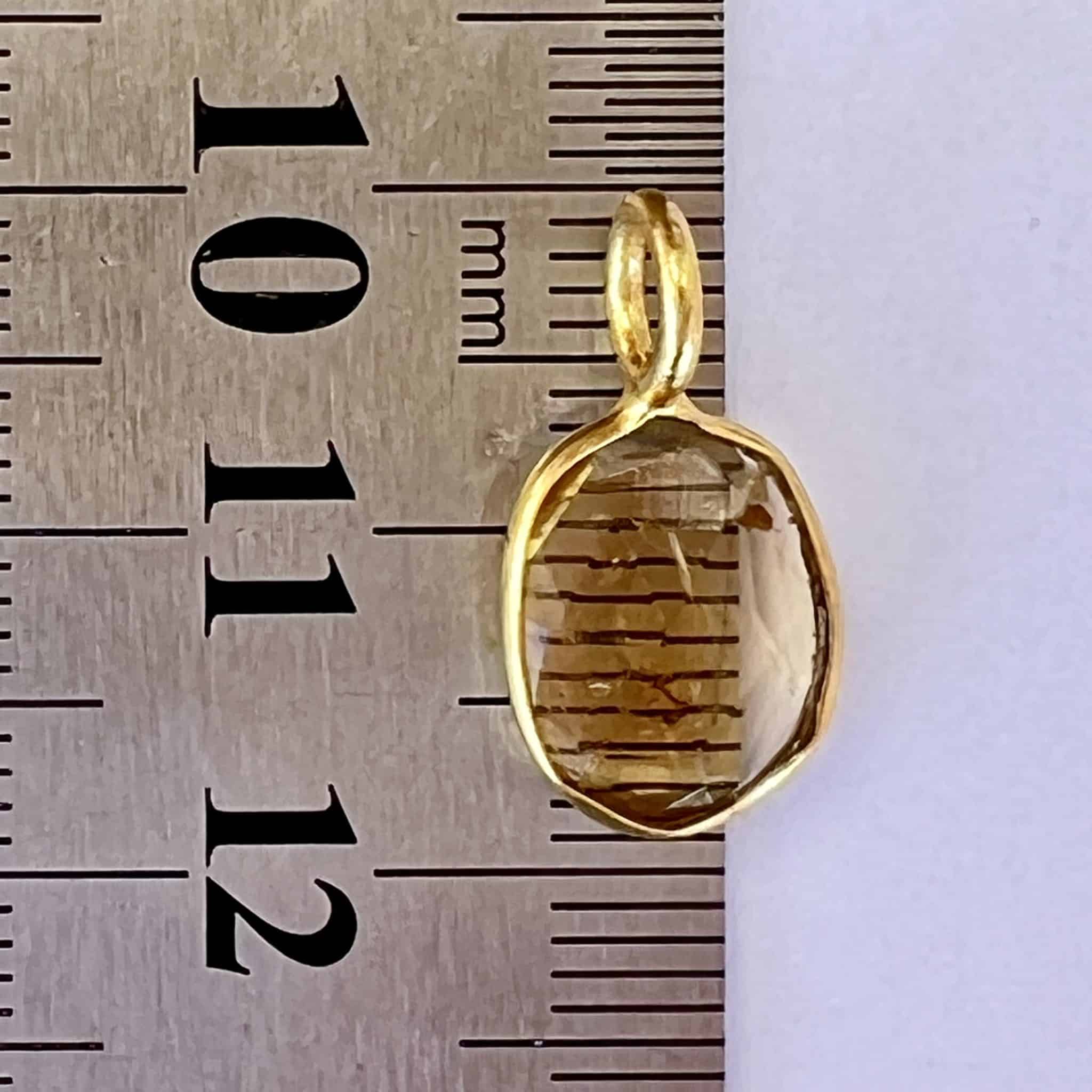 Citrine Sertie