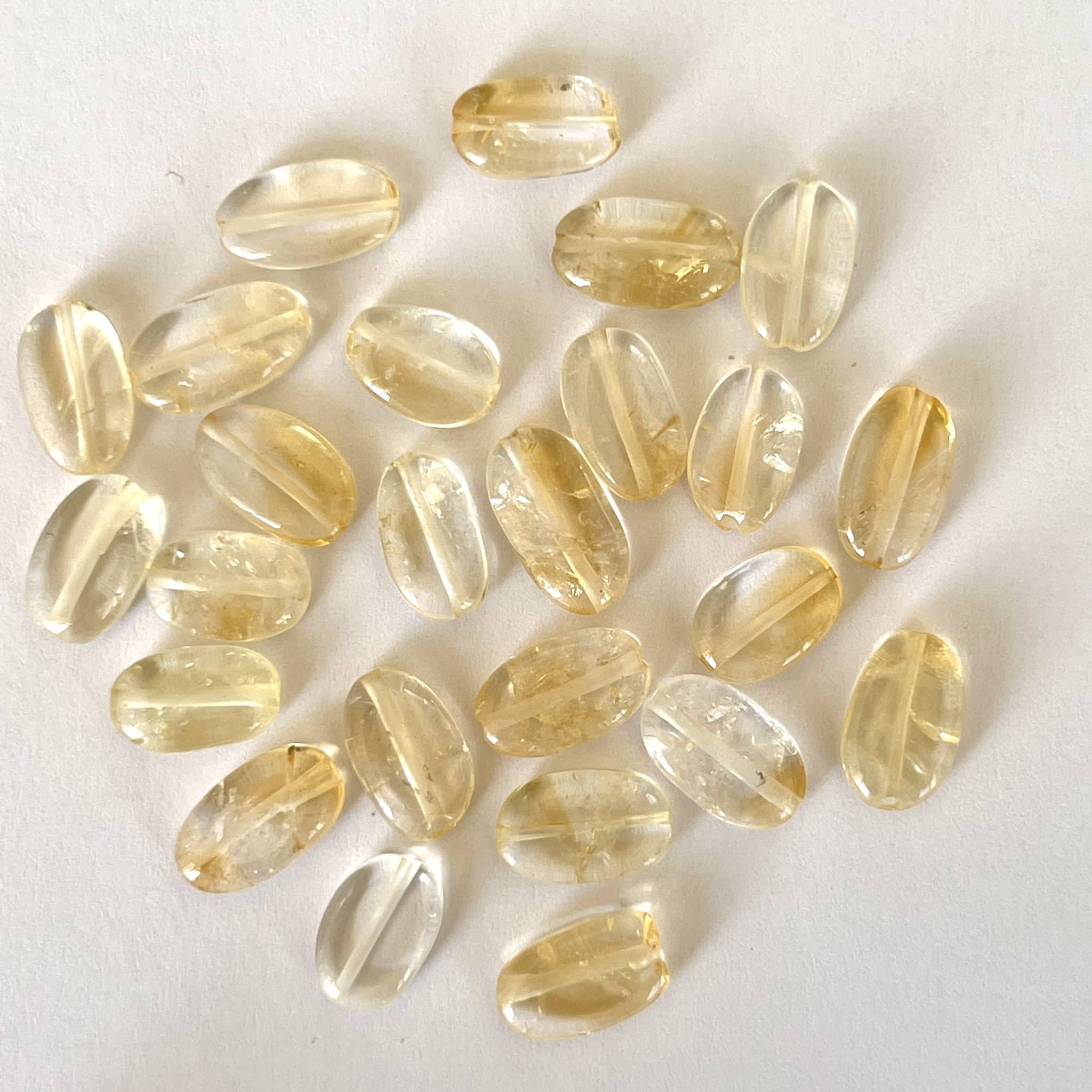 Citrine Ovale 12x8mm