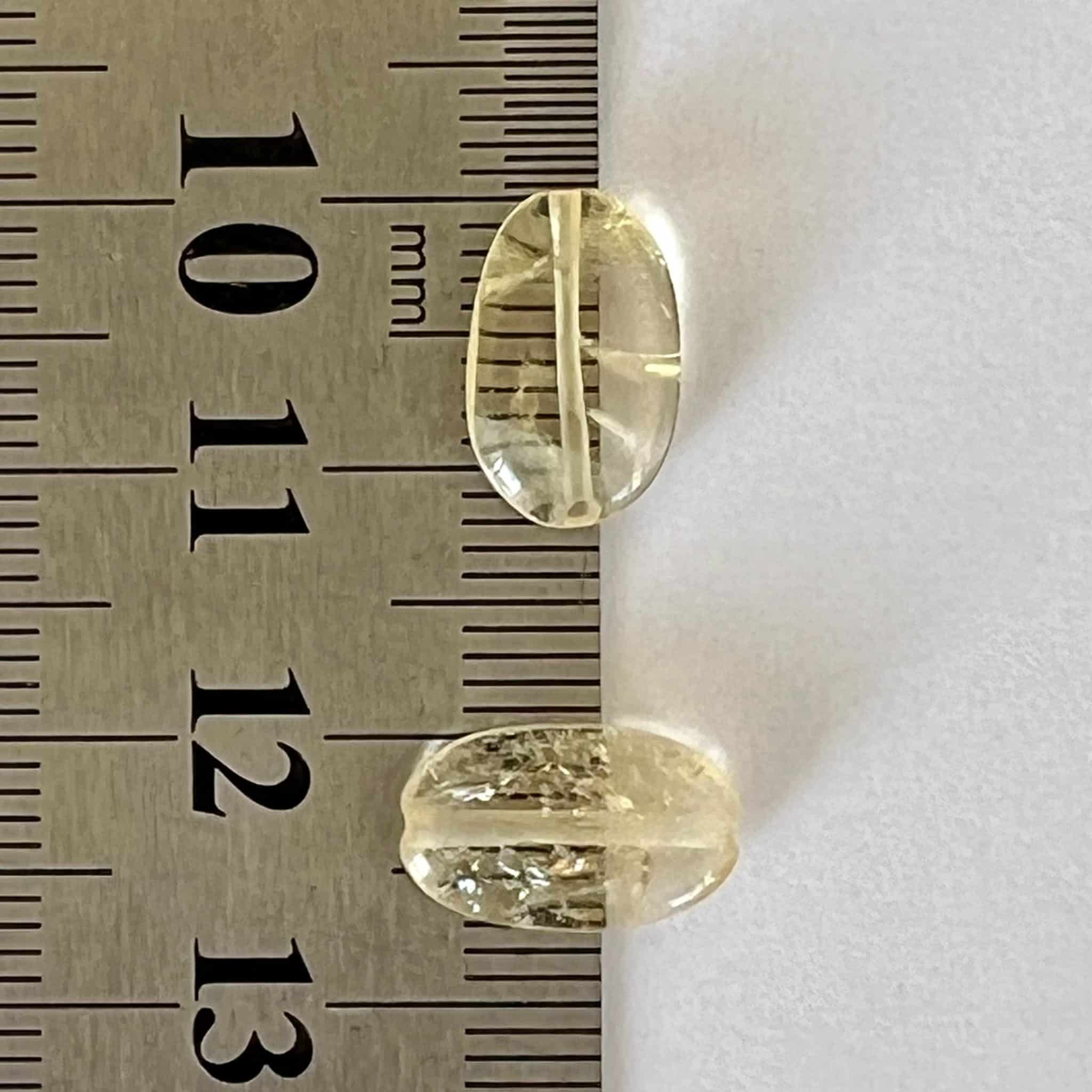 Citrine Ovale 12x8mm