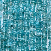 Heishi Apatite Bleue Claire, 5.5mm
