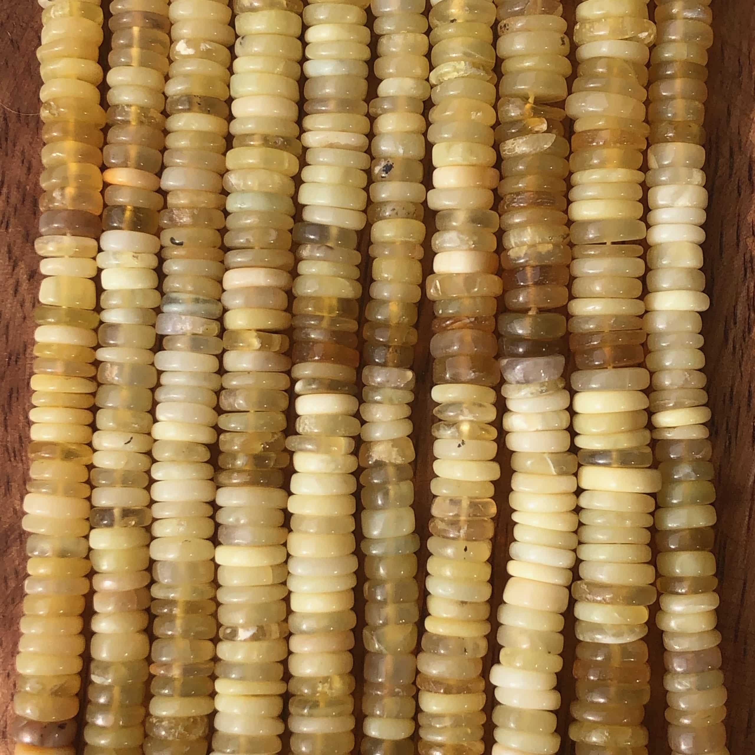 Heishi Opale Jaune 7mm(1)