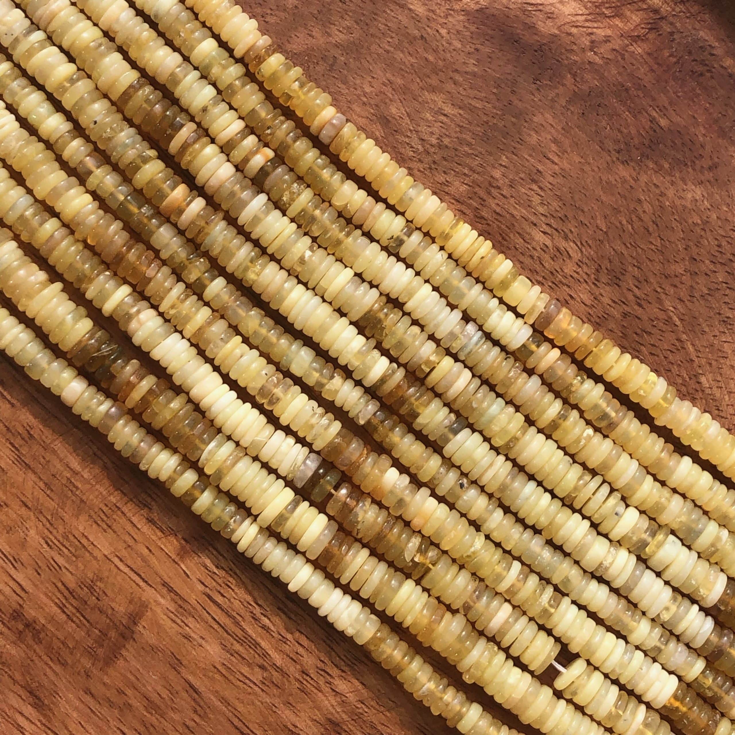Heishi Opale Jaune 7mm(1)
