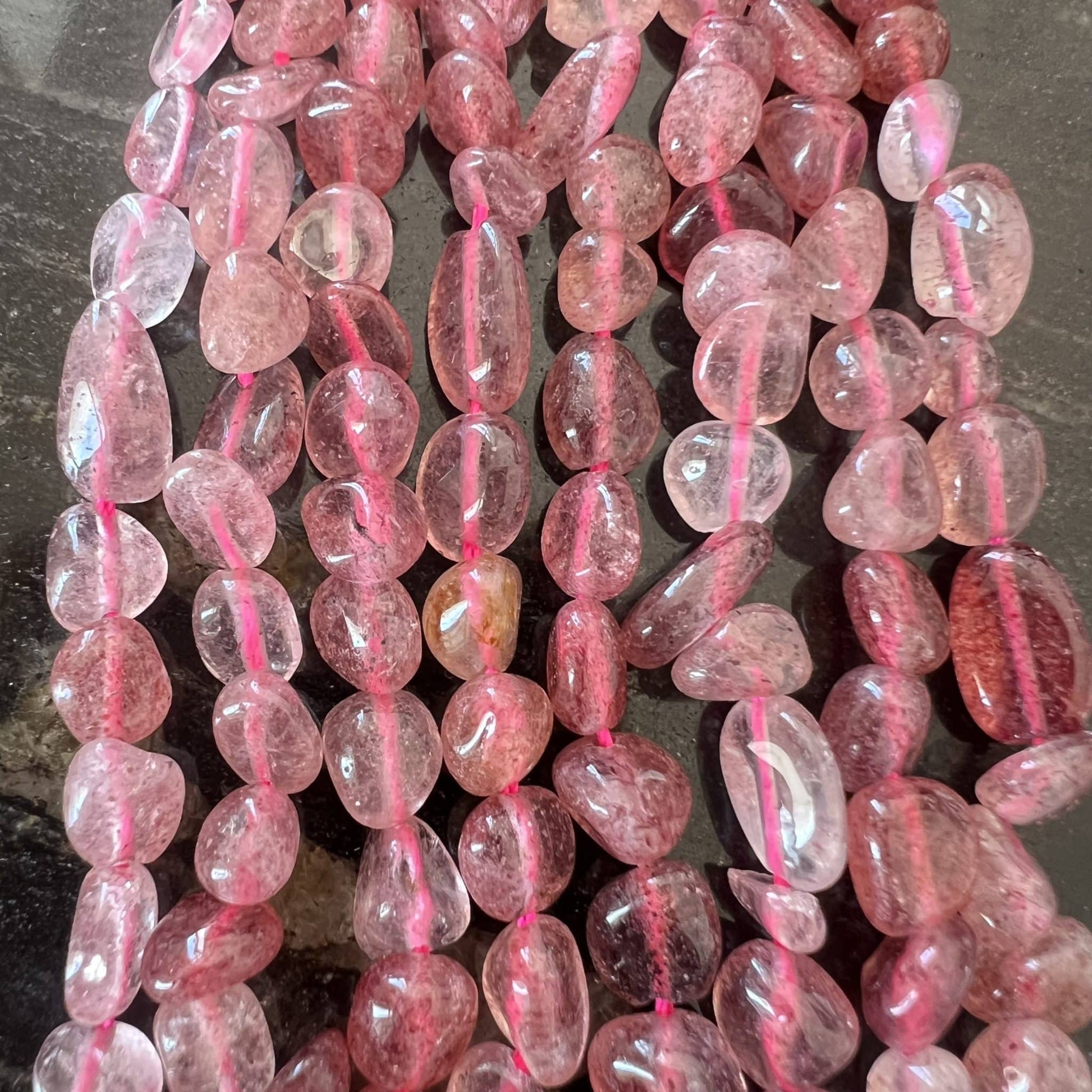 Pépites Quartz Fraise 8-10mm