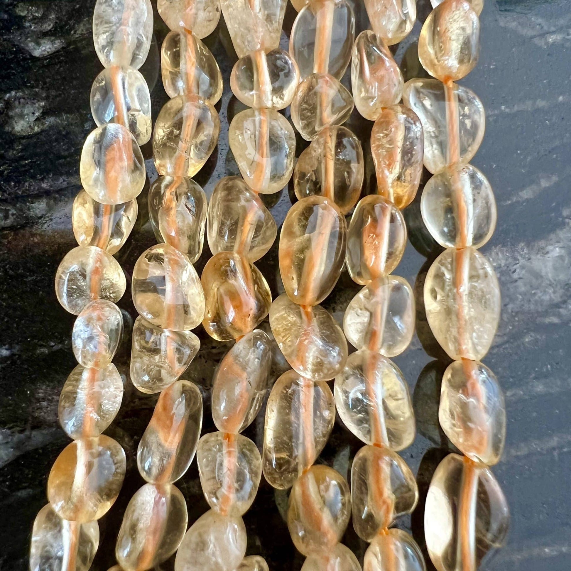 Pépites Citrine 8-10mm