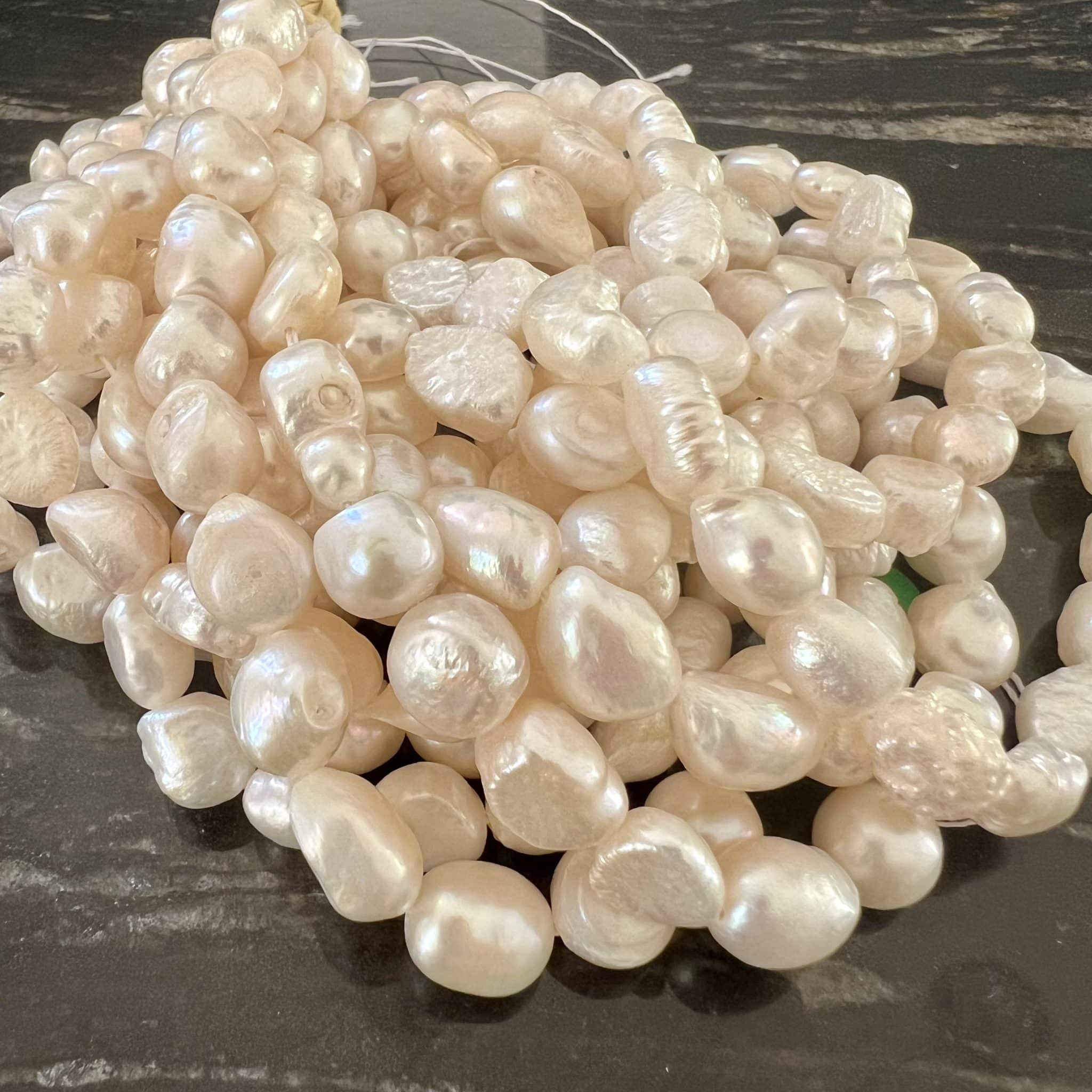 Perle de Culture Baroque 9mm