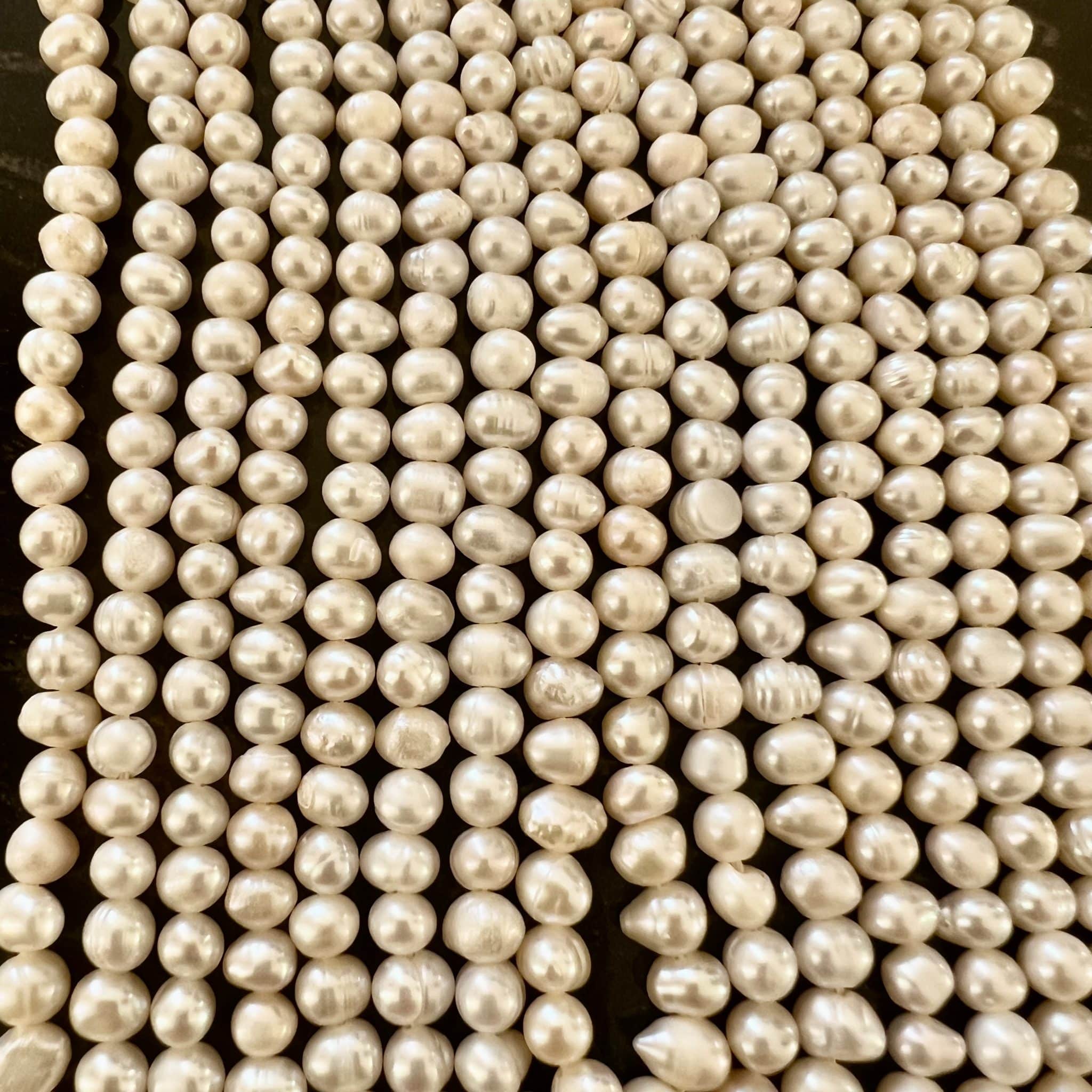 Perles de Culture Potatoes 5mm