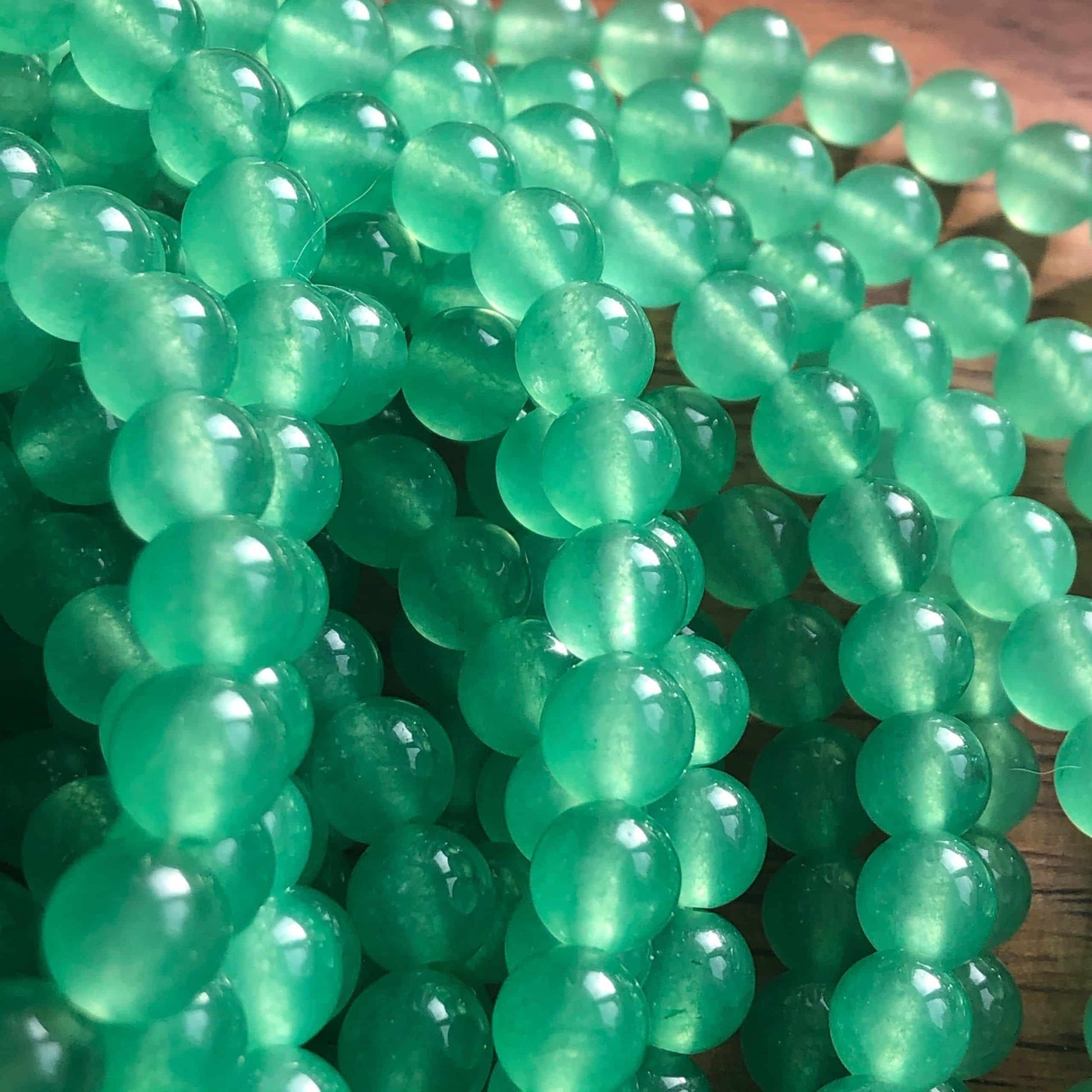 Jade de Malaisie Teint 8mm