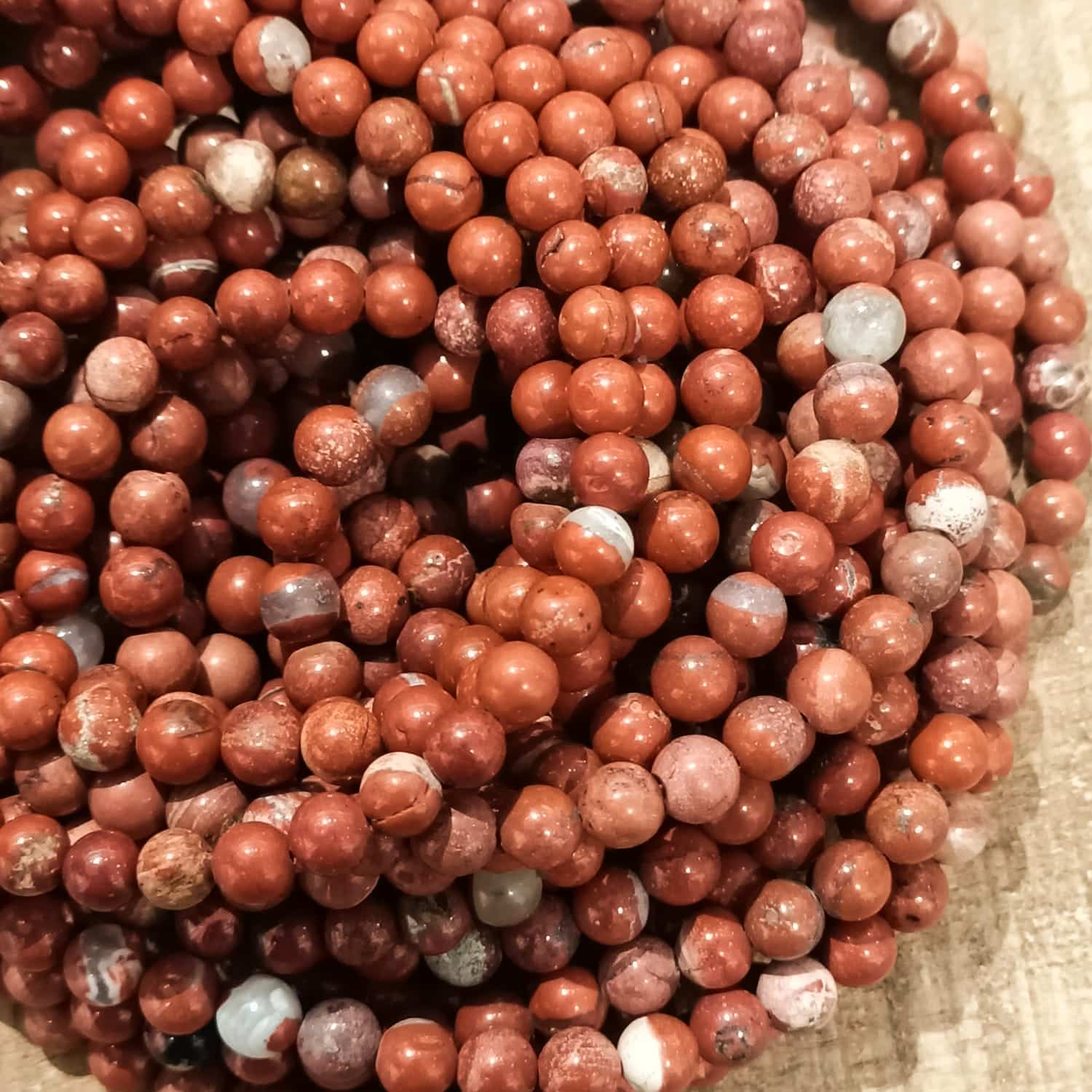 Jaspe Rouge 6mm