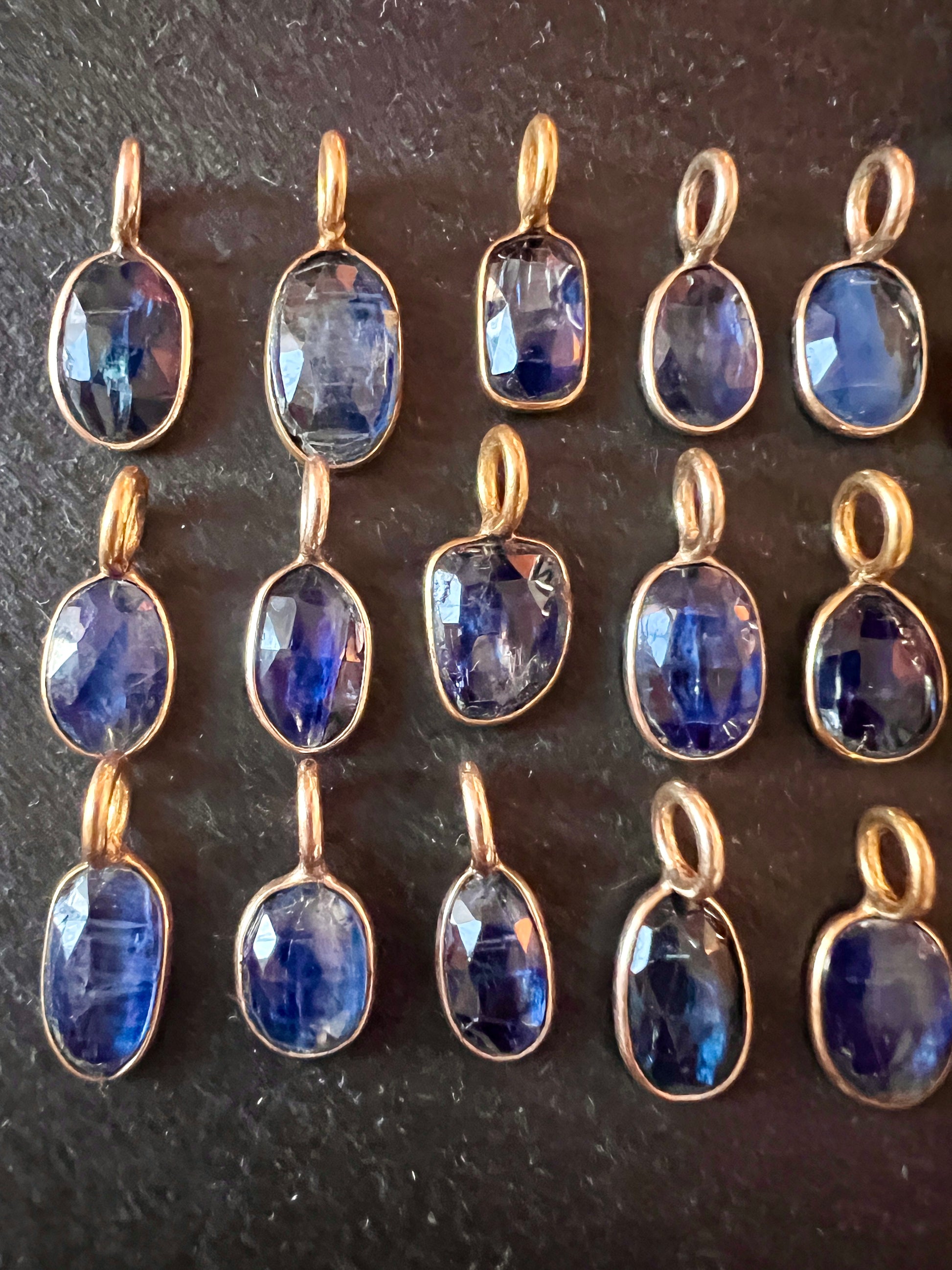 Kyanite Bleue Sertie