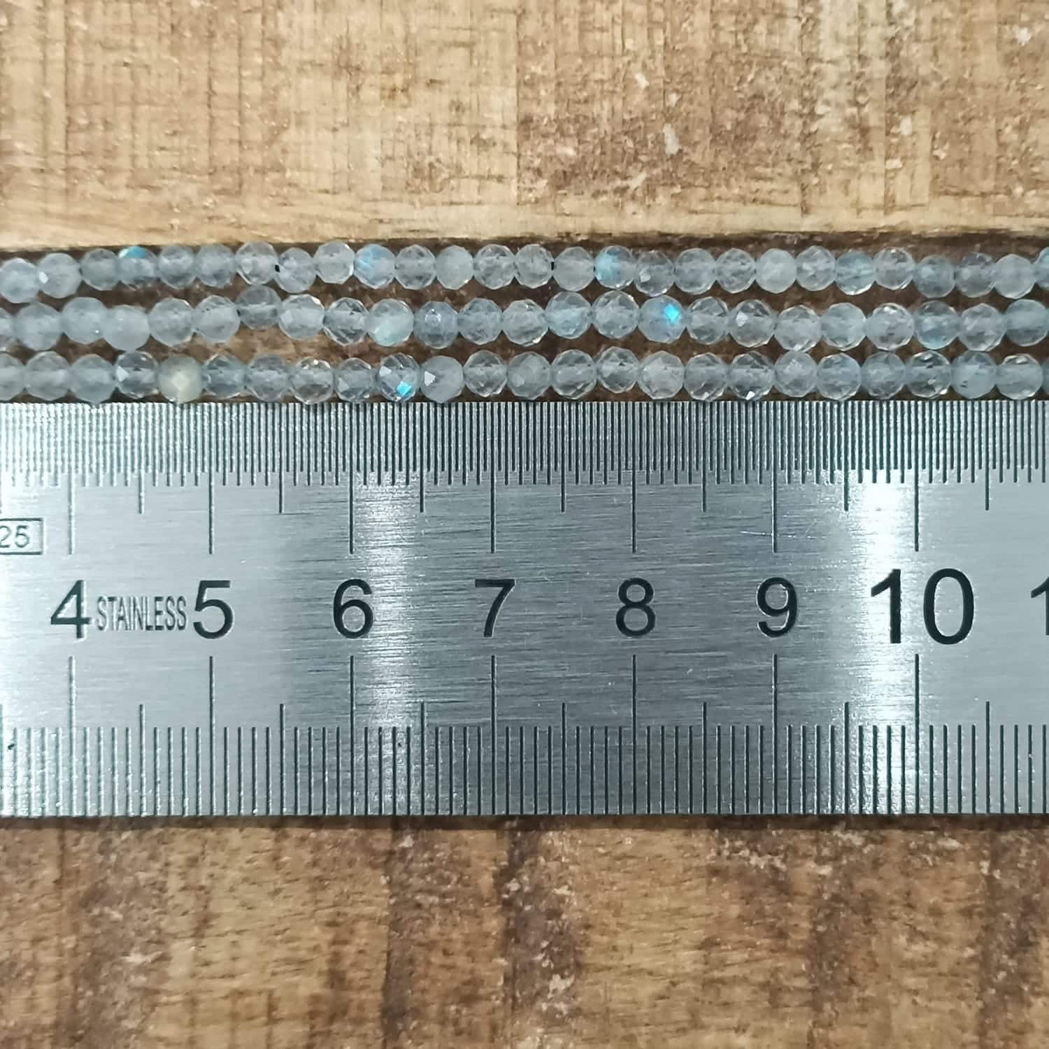 Labradorite Facettée 3mm 1