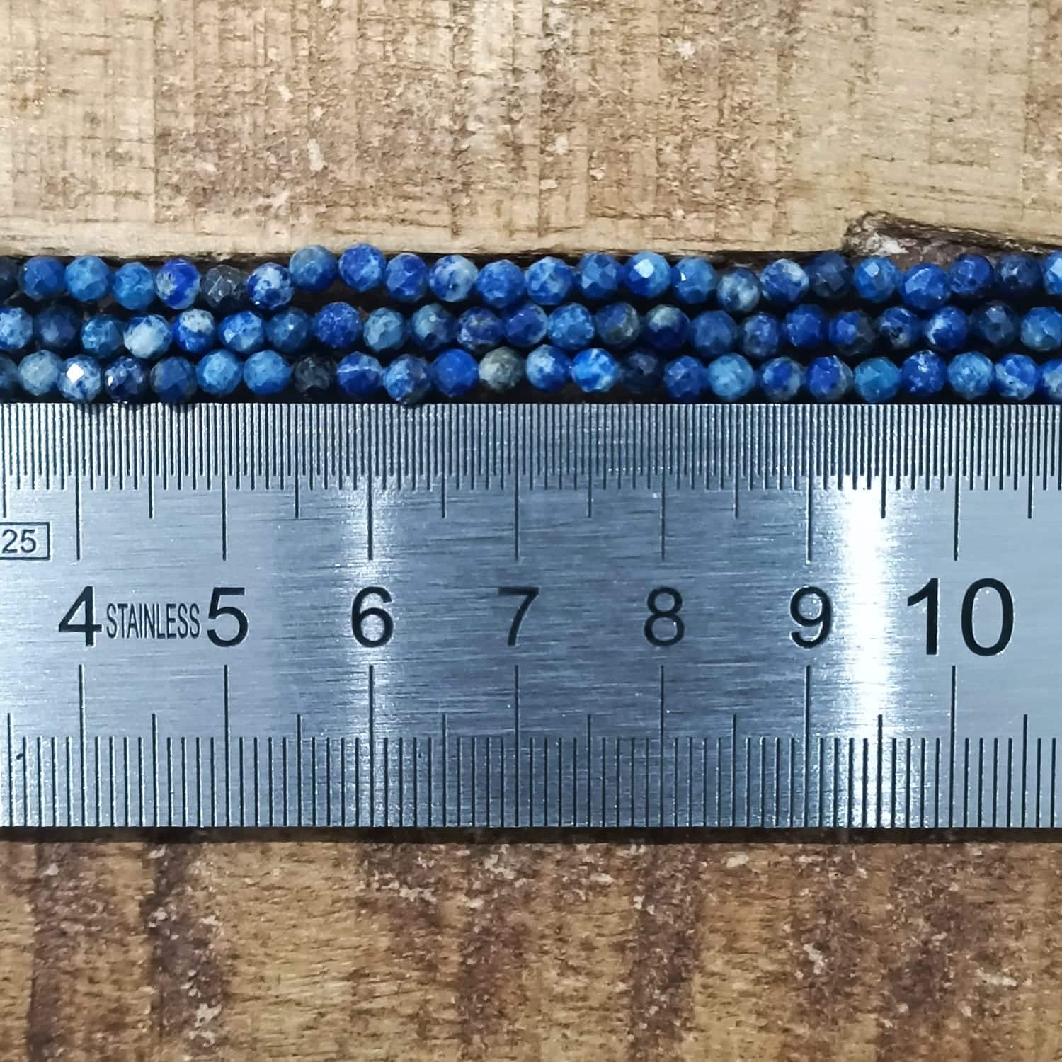 Lapis Lazuli facetté 3mm 1
