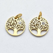 Médaille Arbre de vie Or