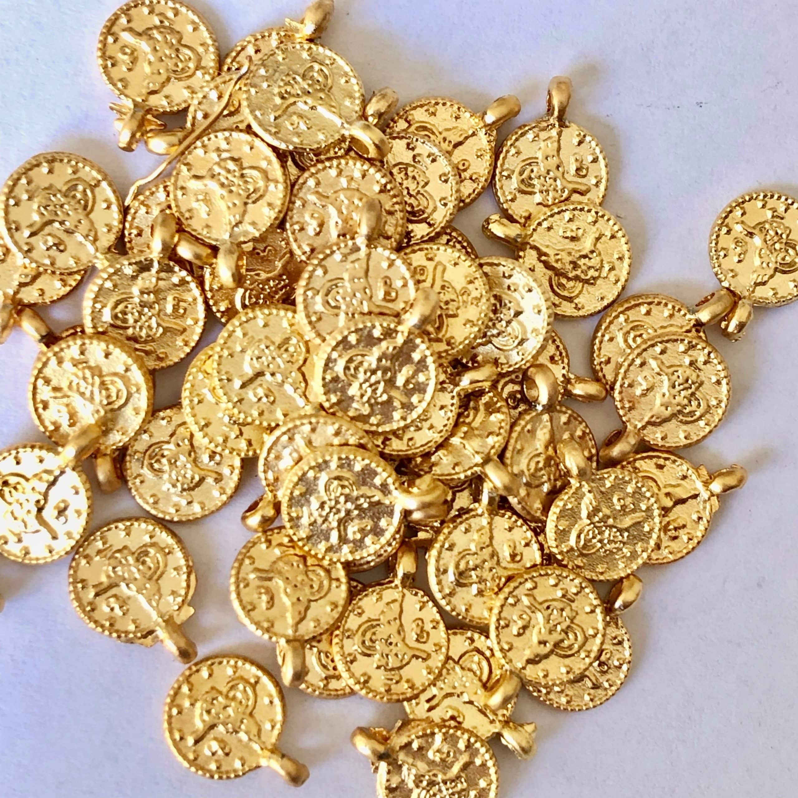 Mini Médaille Turque Or 24K