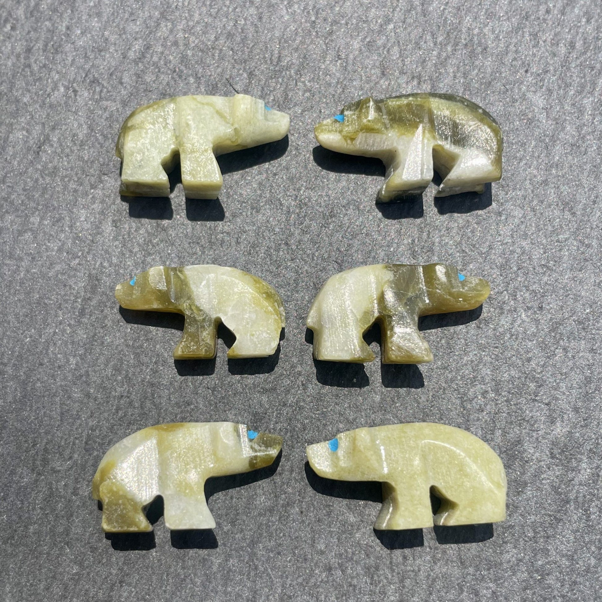 Mini Totem Ours Jade
