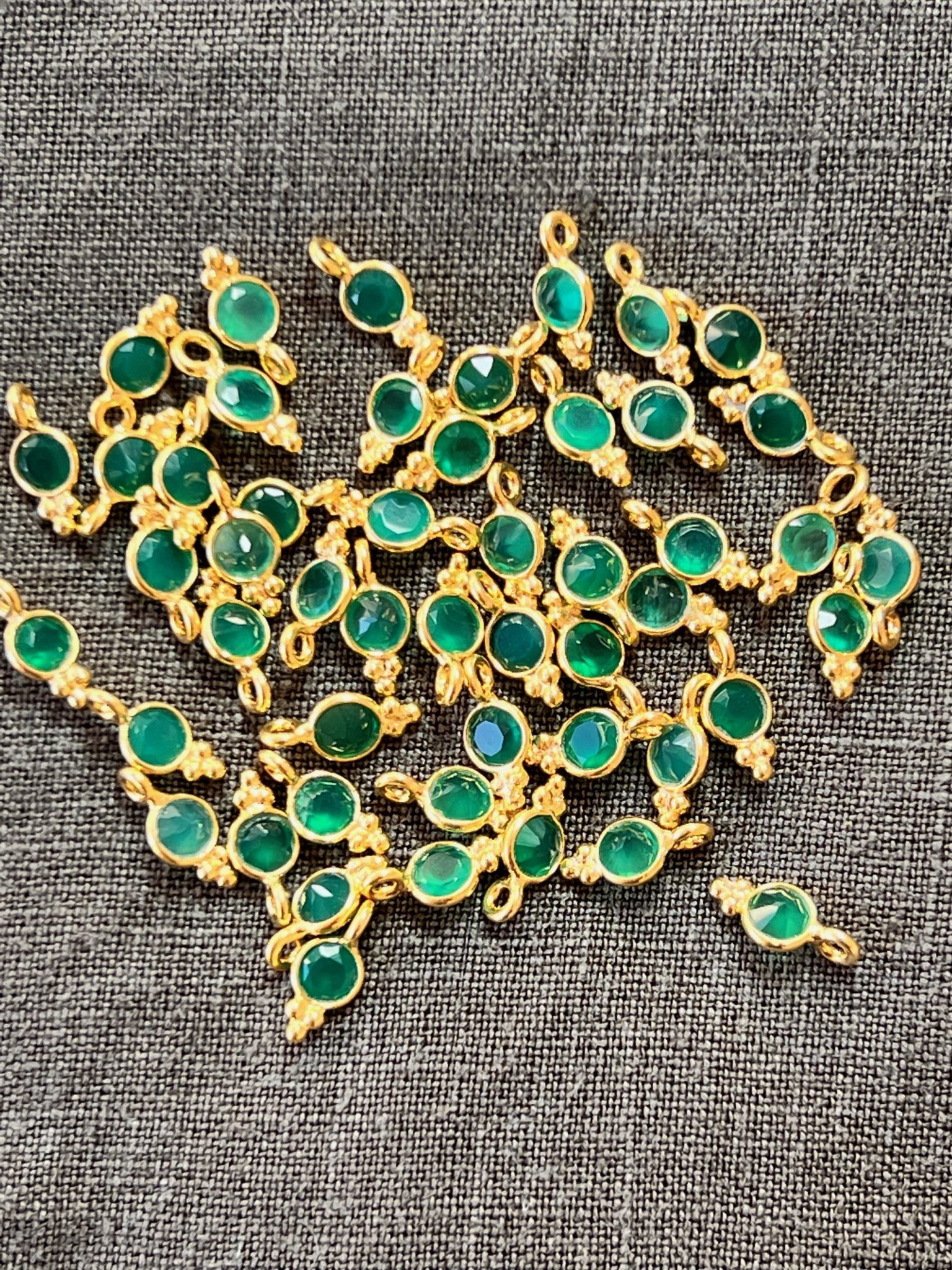 Mini breloque Onyx Vert