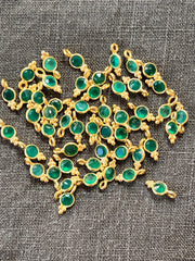 Mini breloque Onyx Vert