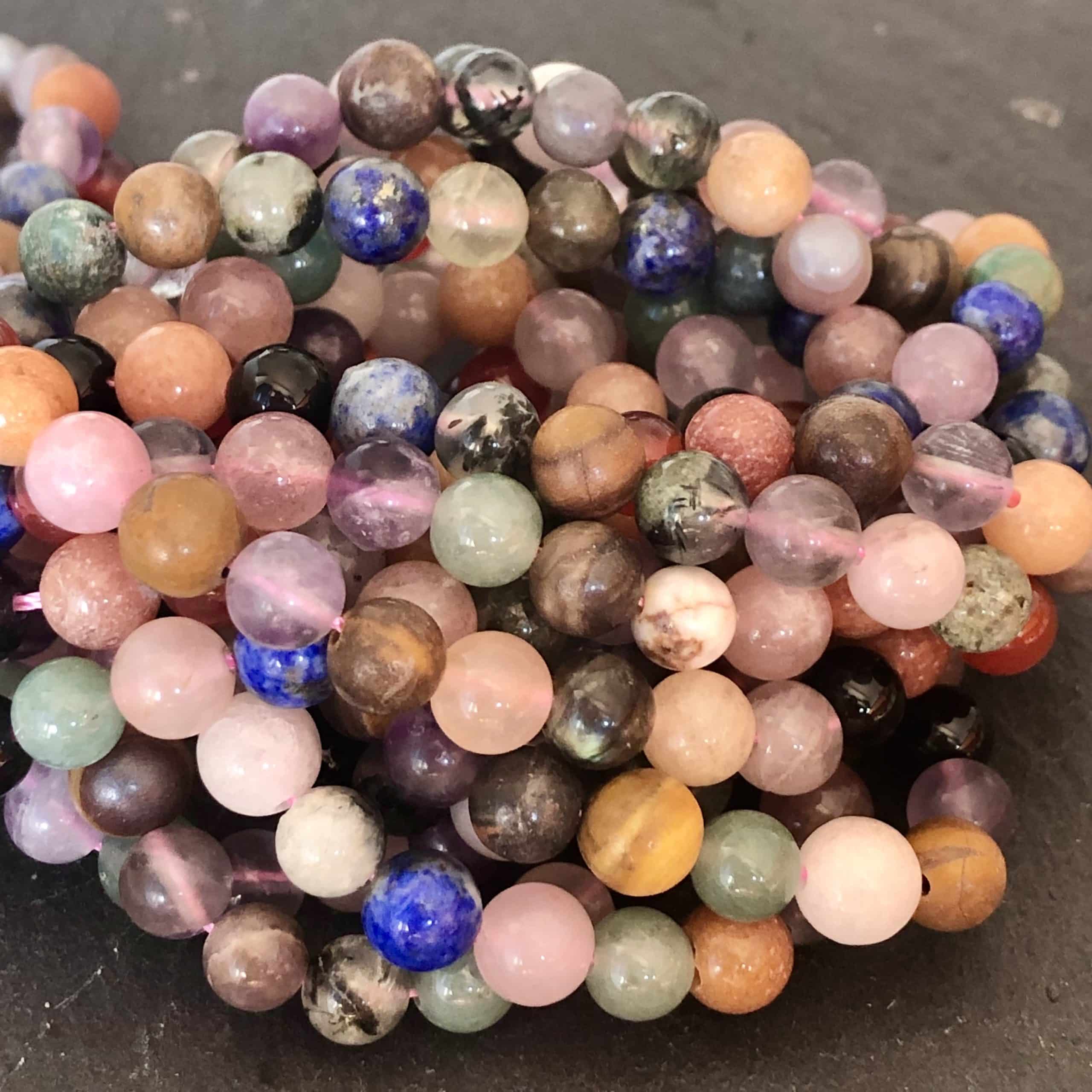 Multi Pierres 6mm
