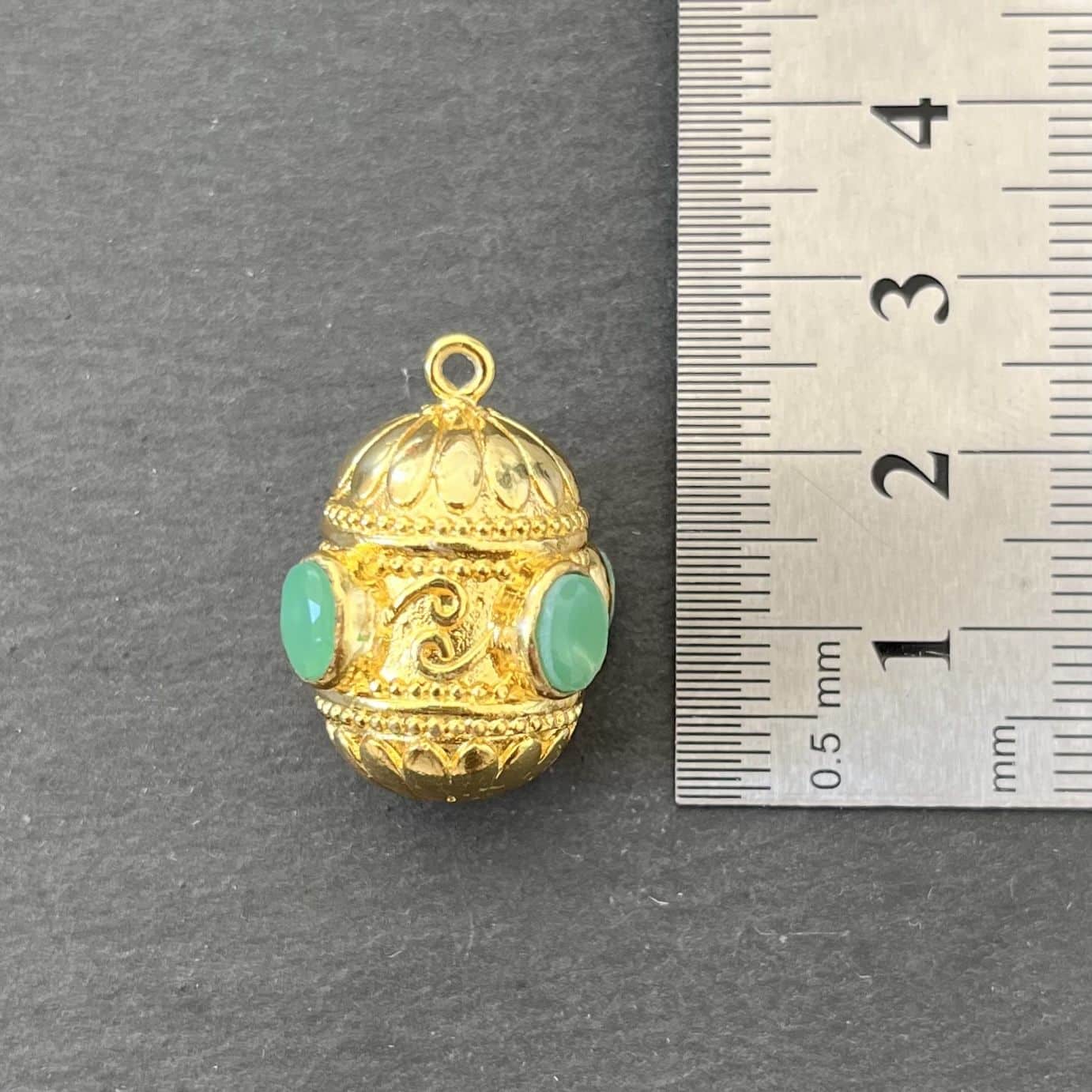 Nouveau Talisman Indien Chrysoprase
