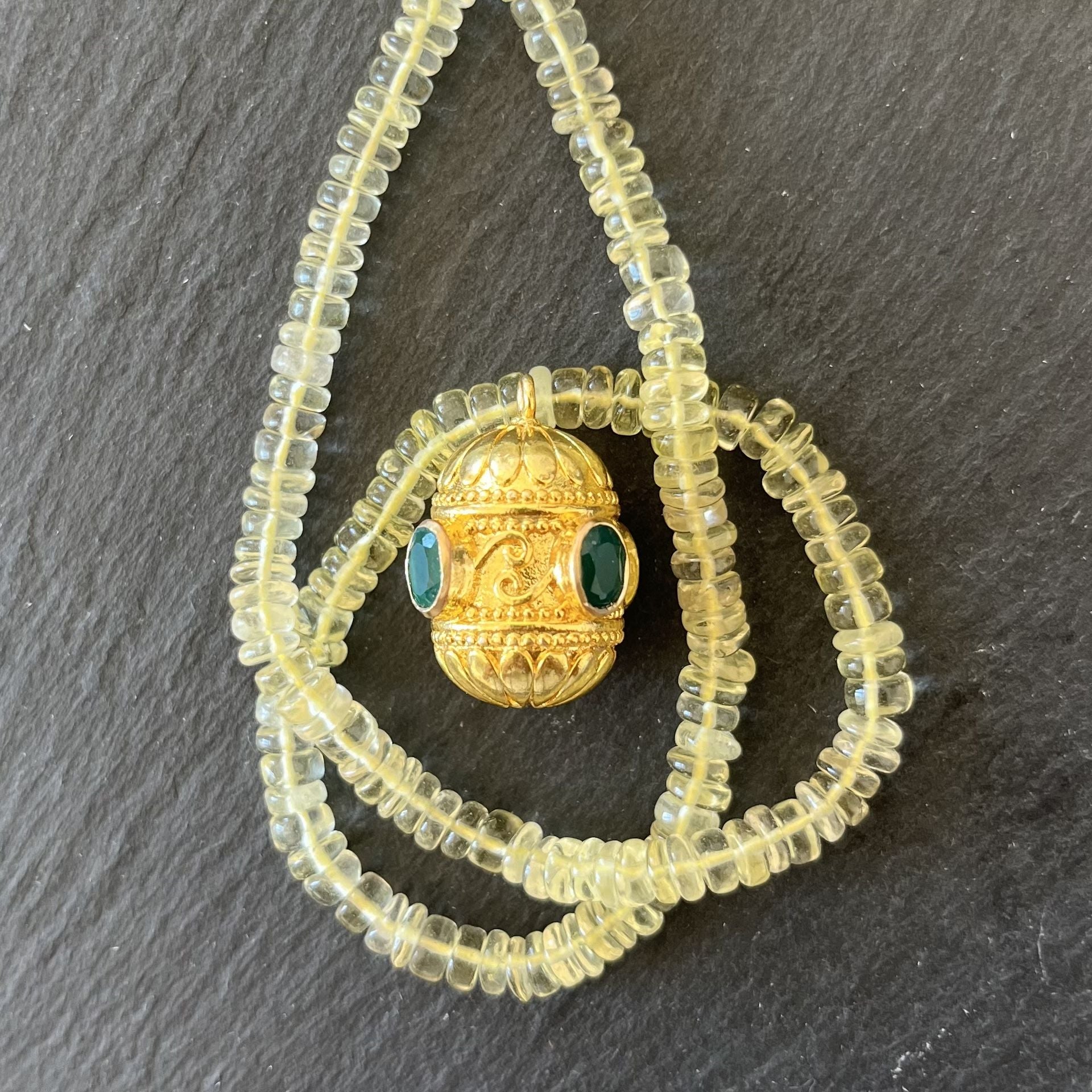 Nouveau Talisman Indien Onyx vert 1