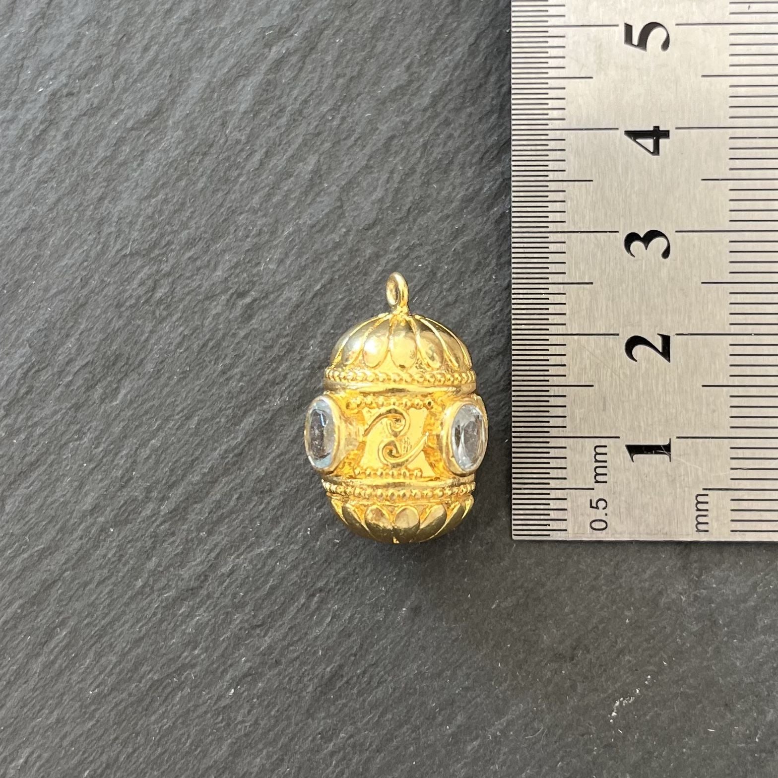 Nouveau Talisman Indien Topaz
