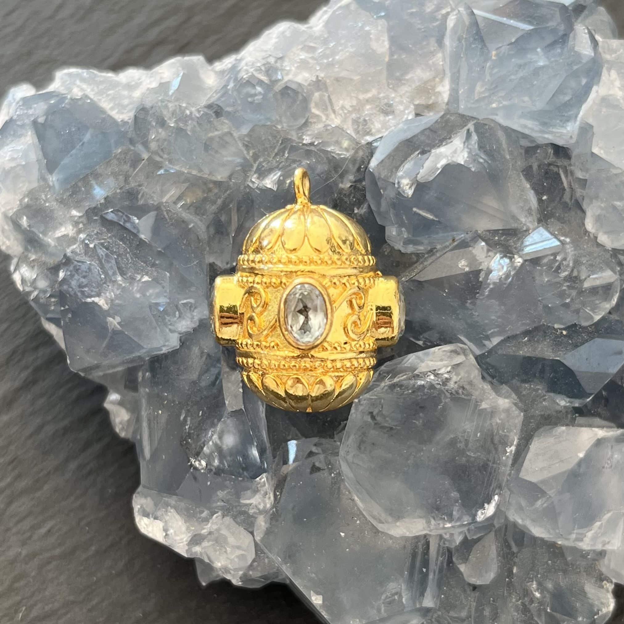 Nouveau Talisman Indien Topaz 2