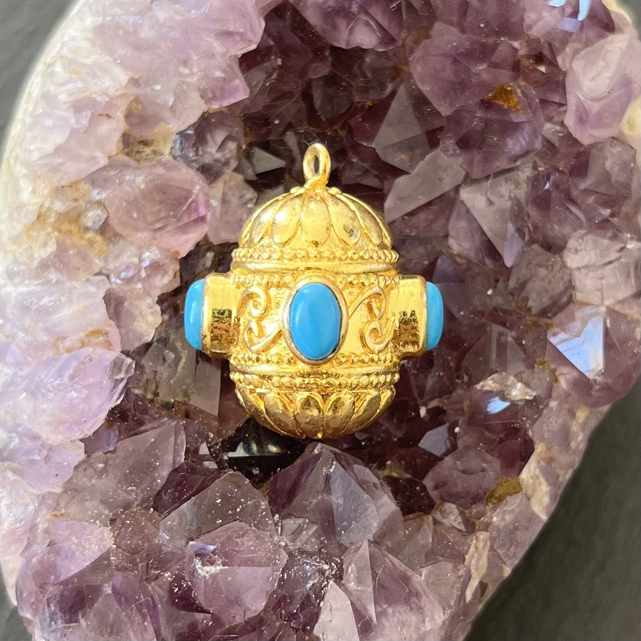 Nouveau Talisman Indien Turquoise 2