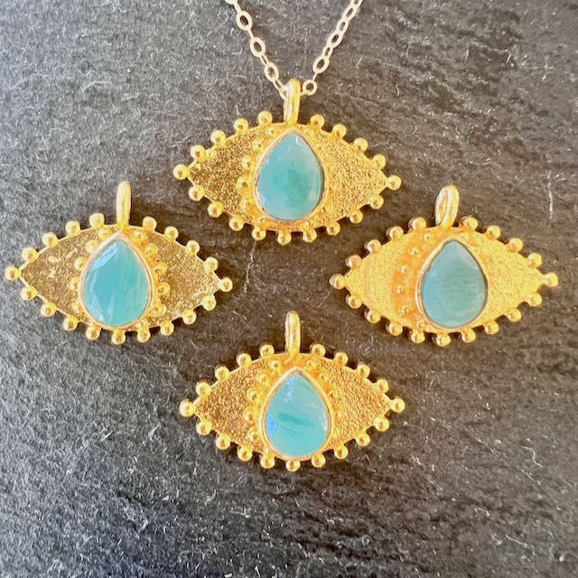 Nouveau Talisman Oeil Amazonite 2