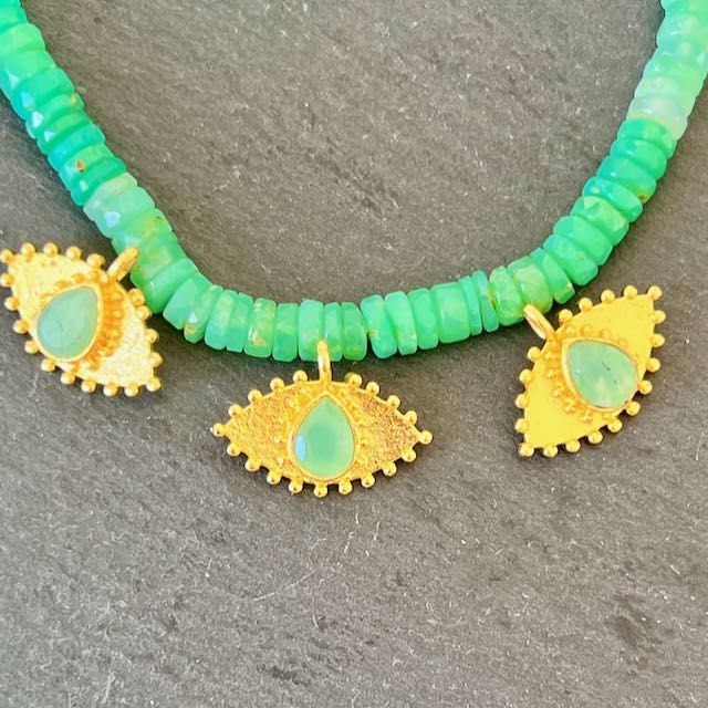 Nouveau Talisman Oeil Chrysoprase 1