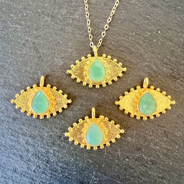 Nouveau Talisman Oeil Chrysoprase 2