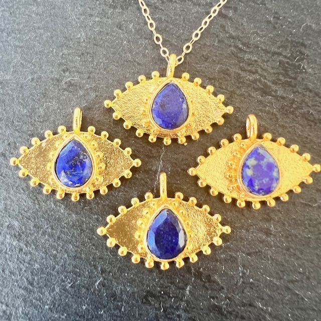 Nouveau Talisman Oeil Lapis Lazuli 2
