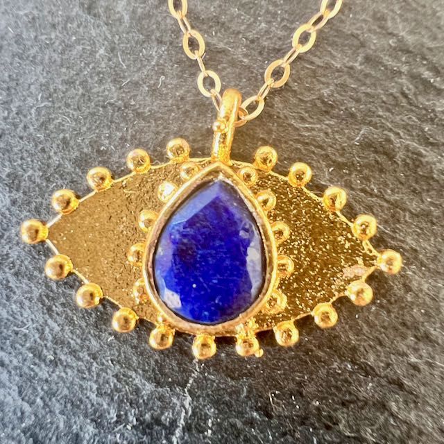 Nouveau Talisman Oeil Lapis Lazuli 3